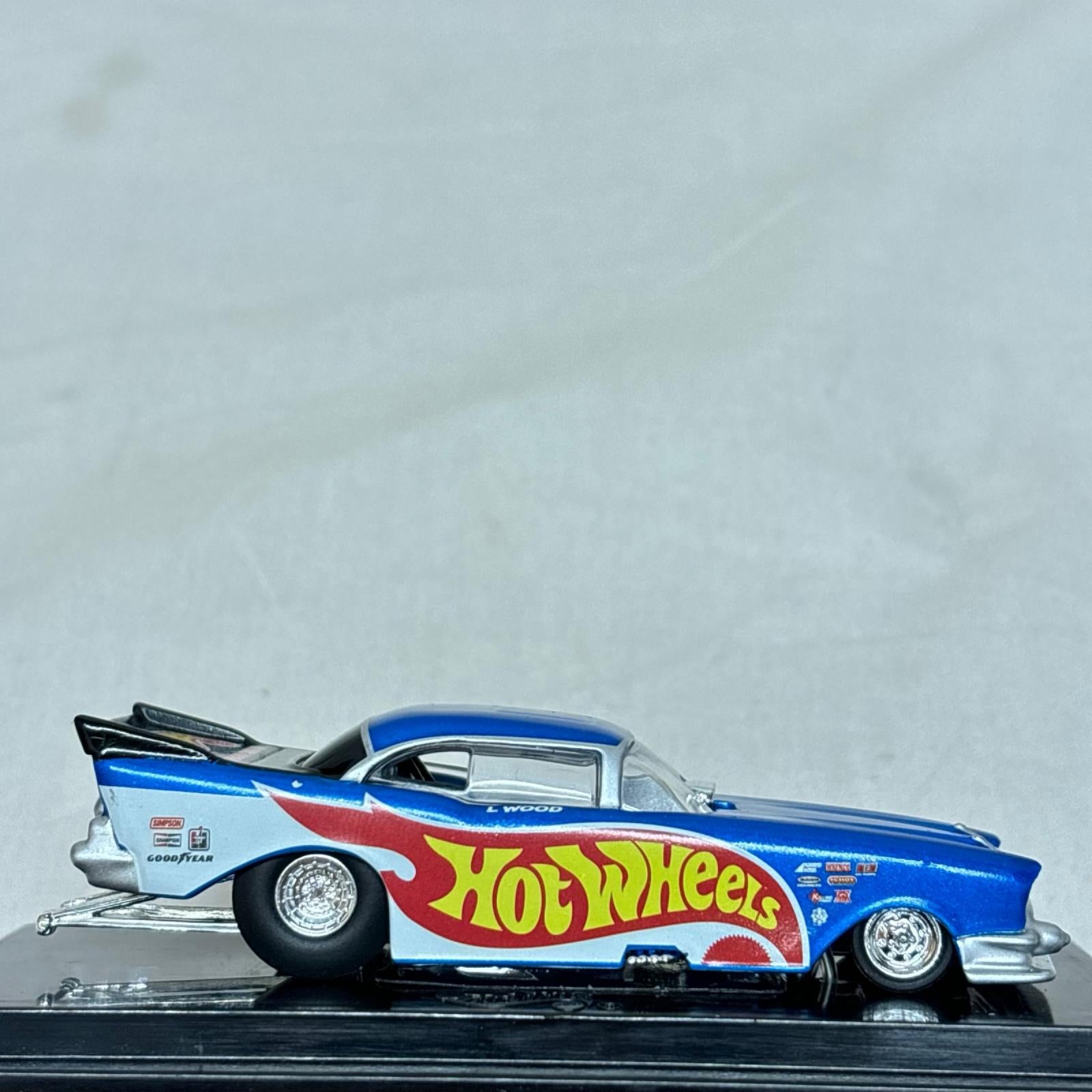 100% Hotwheels 57 Chevy Funny car マテル ミニカーその他
