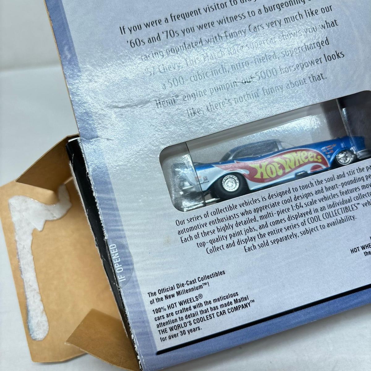 100% Hotwheels 57 Chevy Funny car マテル ミニカーその他
