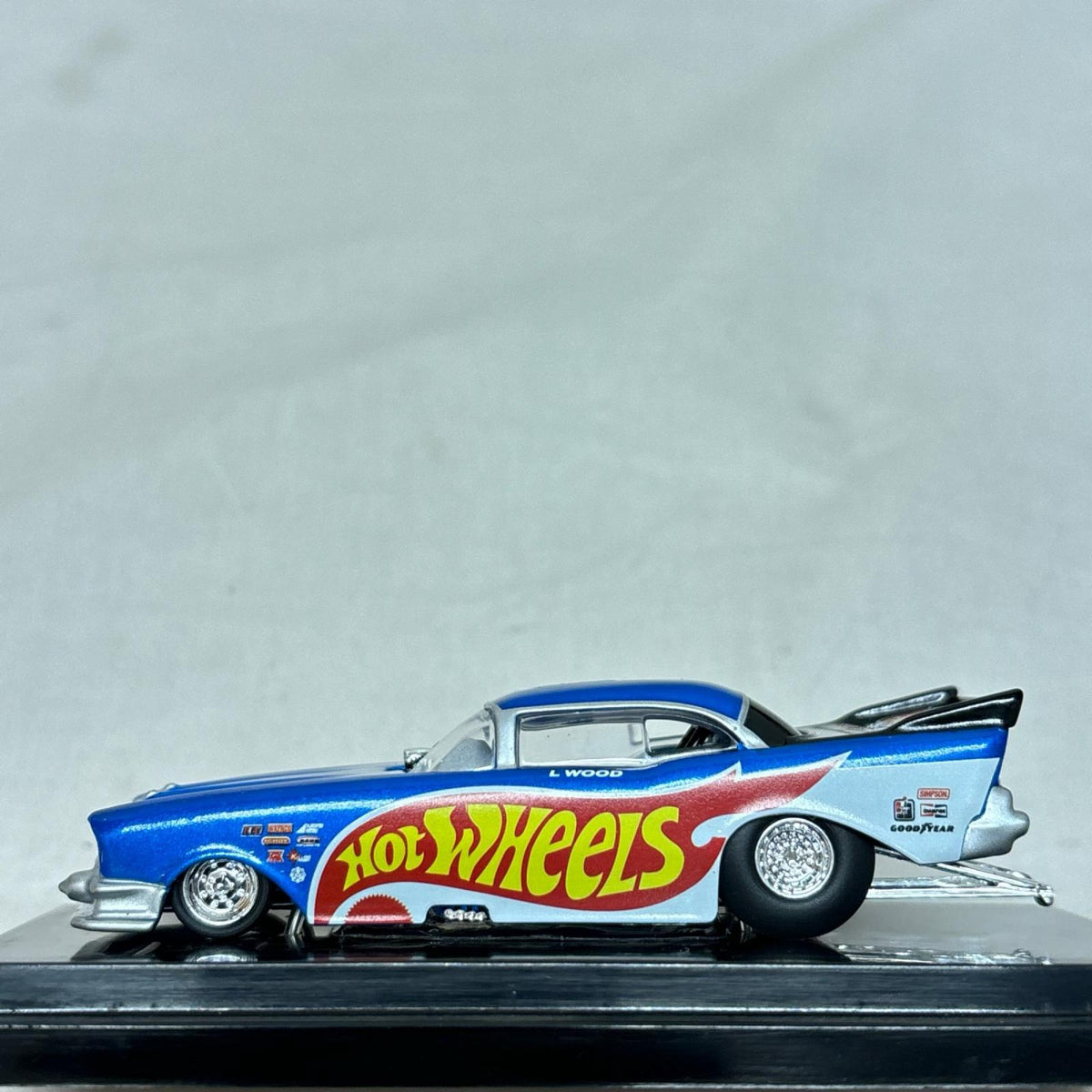 100% Hotwheels 57 Chevy Funny car マテル ミニカーその他