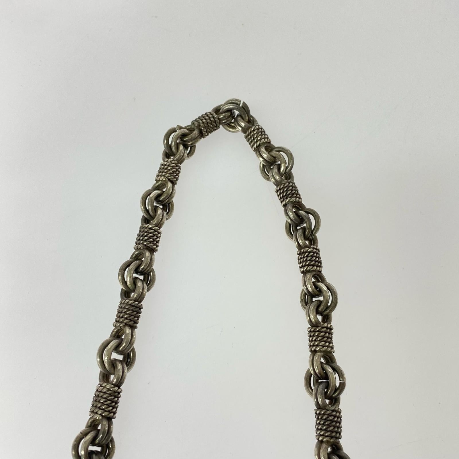 ウォレットチェーン SV925 130g ブラック