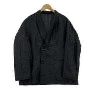ジャケット テーラードジャケット リネン IM24AW03634 L ブラック