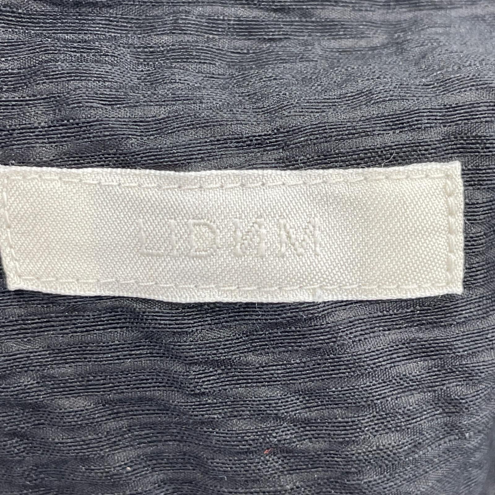 ジャケット テーラードジャケット リネン IM24AW03634 L ブラック
