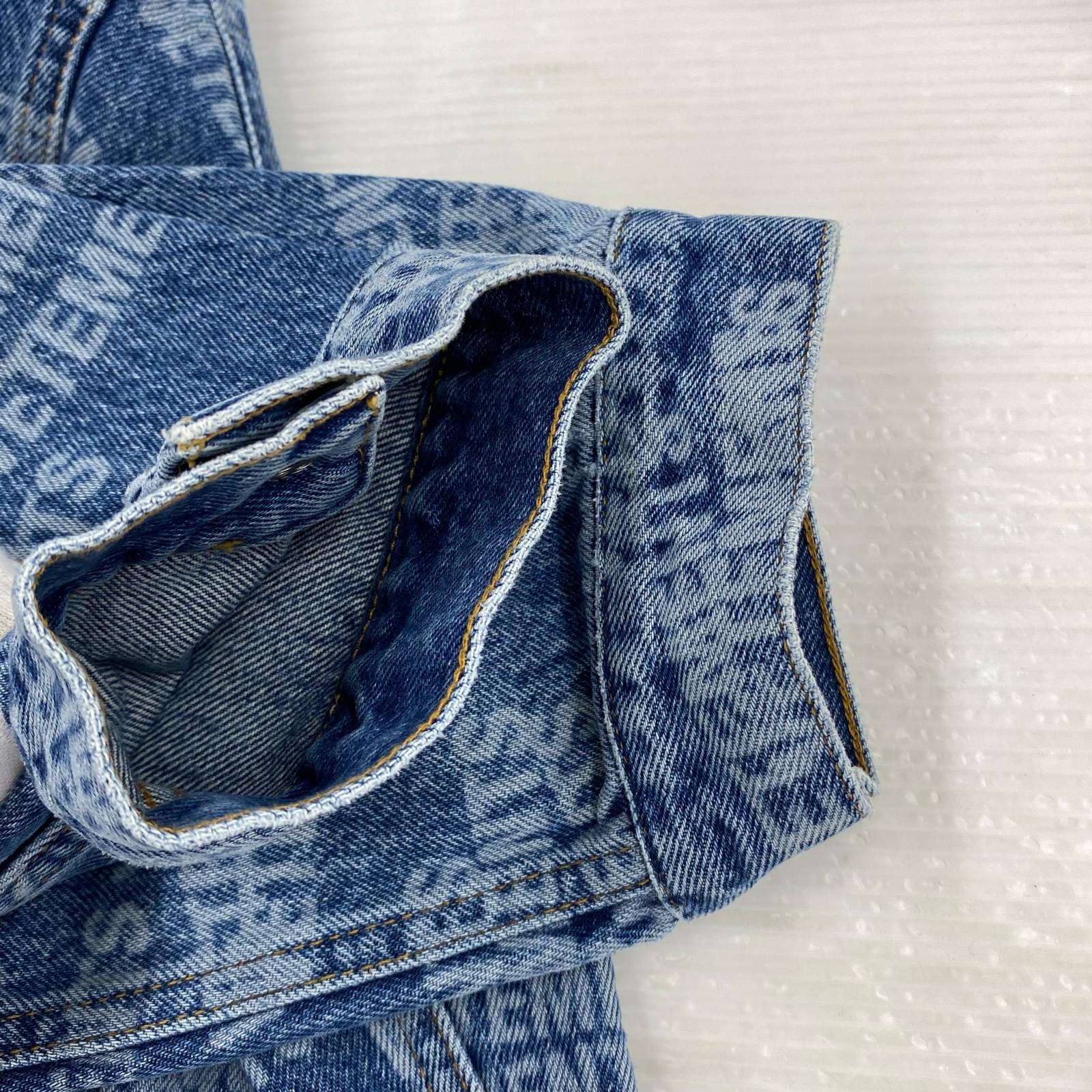 デニムジャケット Stamped Logo Denim Jacket/M/AB14196 ブルー