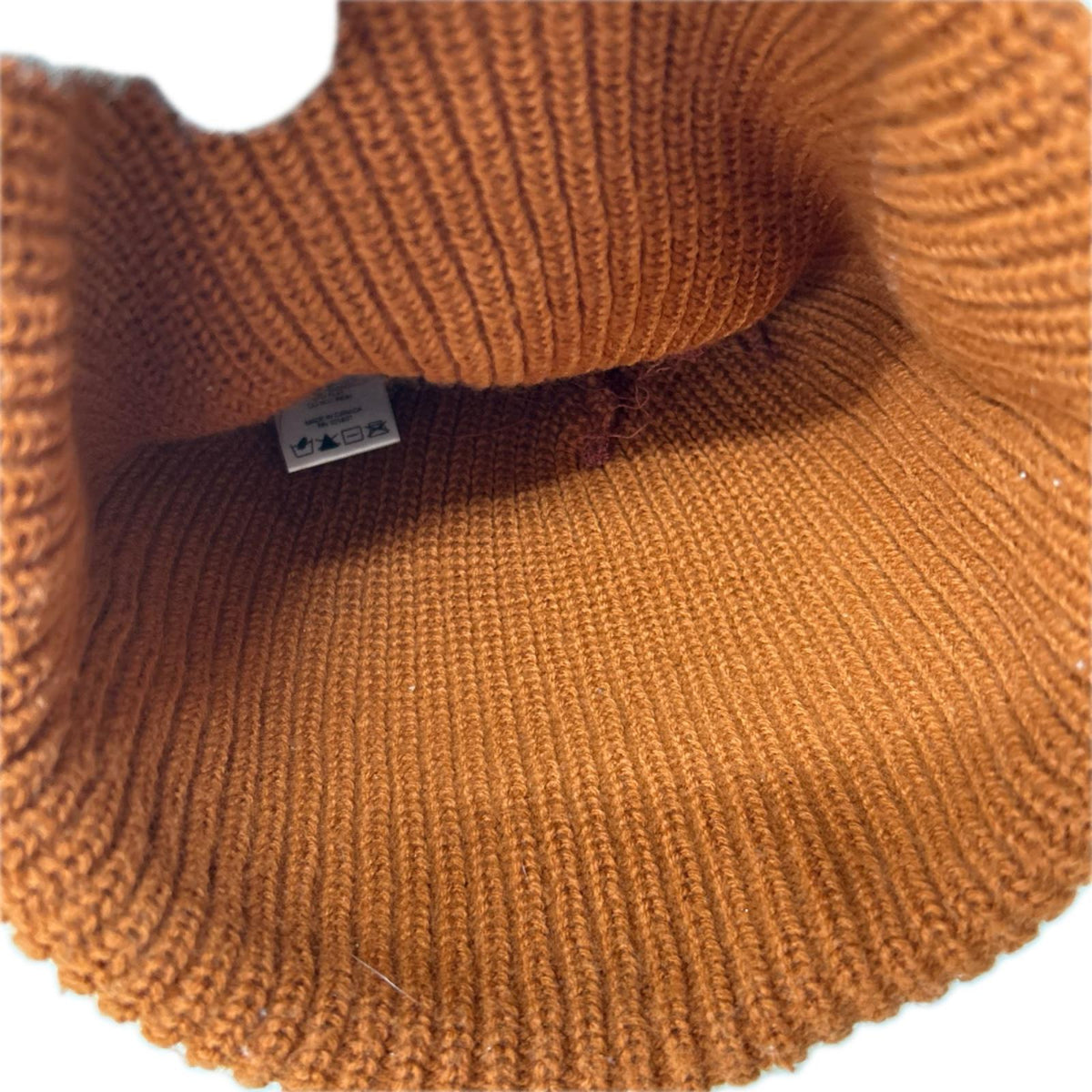 ニットキャップ Loose Gauge Beanie BWN ブラウン
