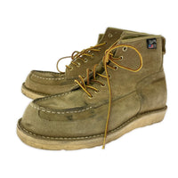 ブーツ 00s CAMALLI MOC TOE LACE UP BOOTS ベージュ