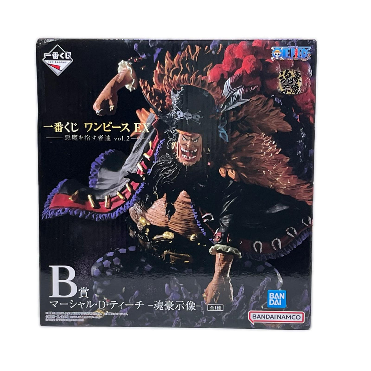 B賞 ティーチ 魂豪示像 ワンピース/ONE PIECE バンダイスピリッツ フィギュア/グッズ