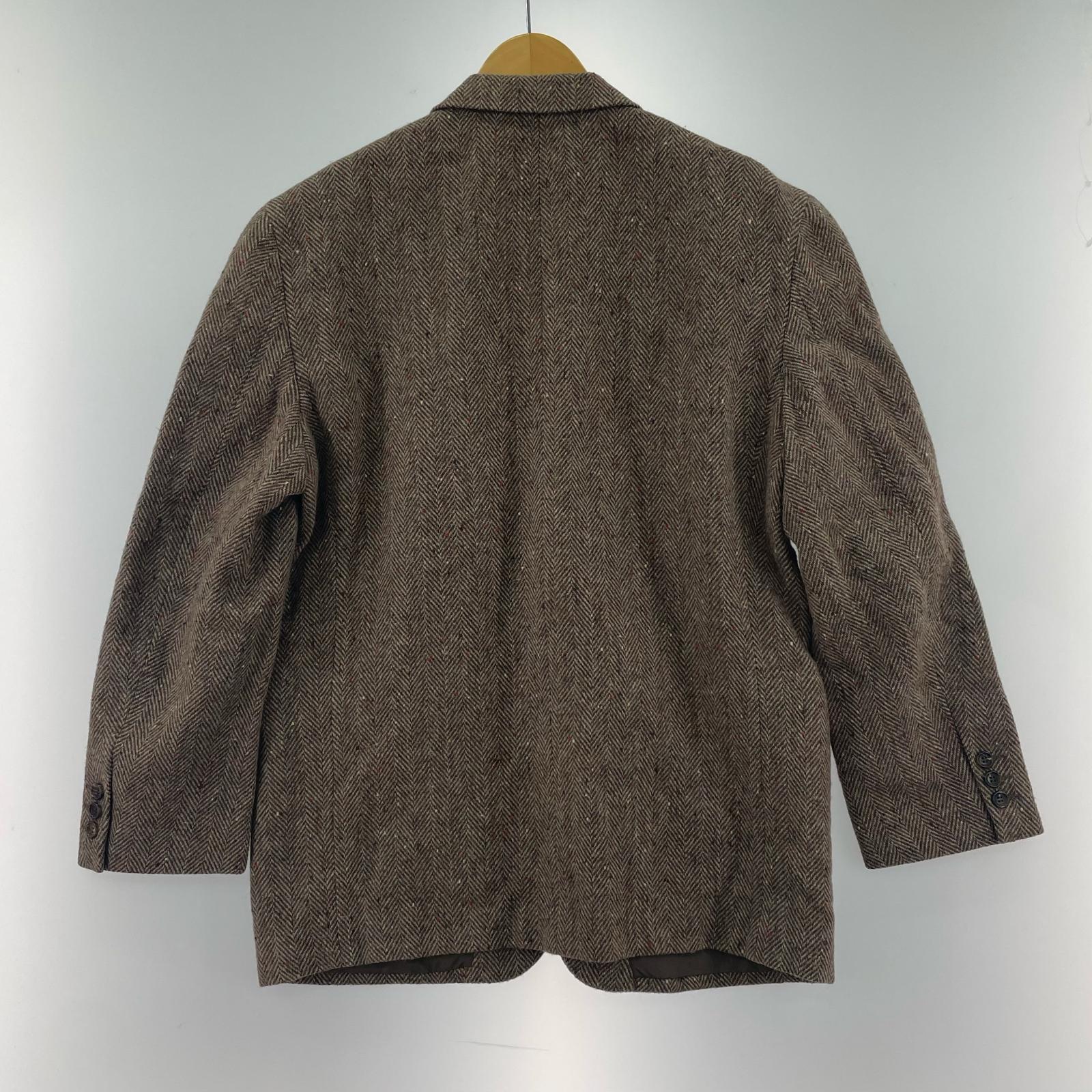 ジャケット ツイード2Bジャケット BRW (M) M ブラウン