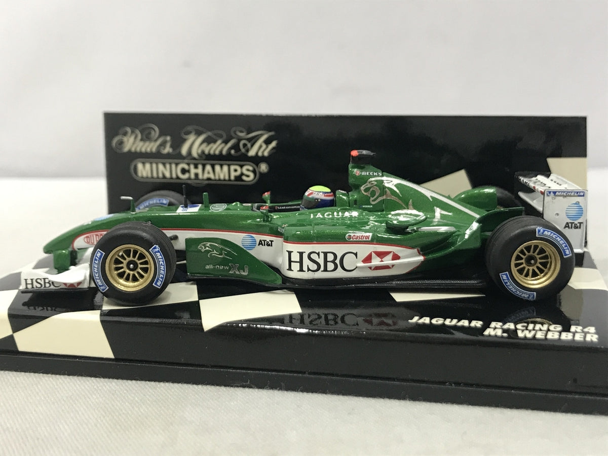 ミニチャンプス 1/43 ジャガーレーシング R4 スケールカー