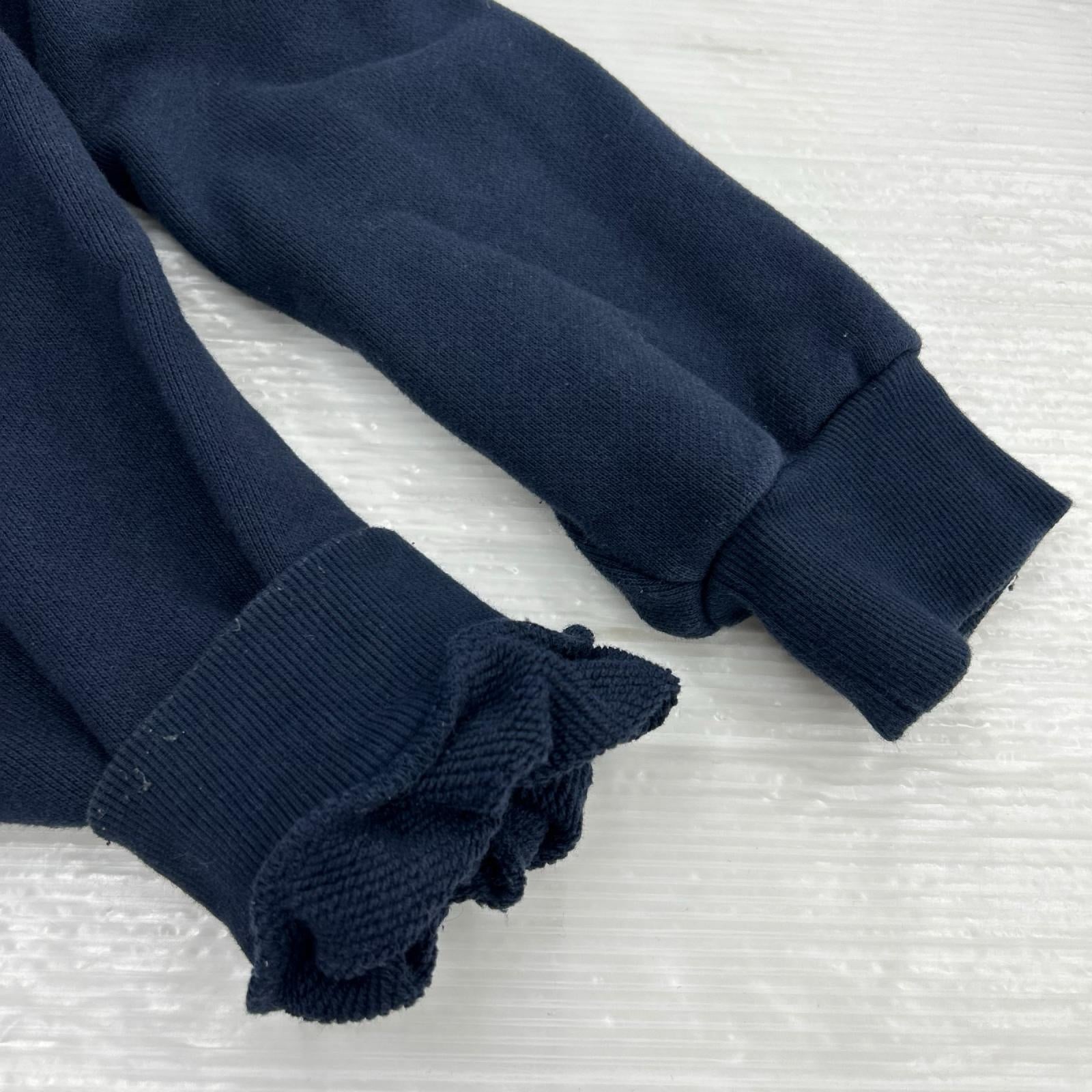 パーカー ボアロゴ ネイビー M M ネイビー