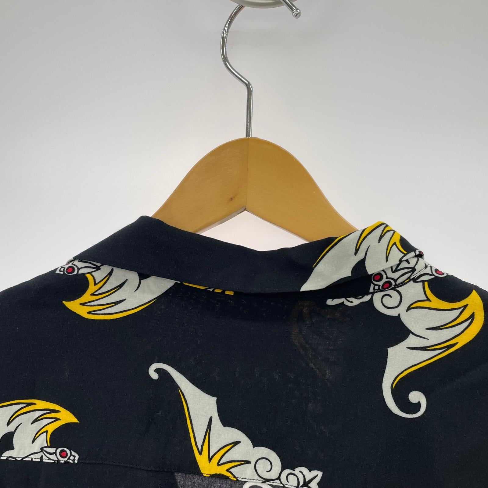 半袖シャツ BLACK LABEL/BETZ ALOHA SHIRT/M/総柄 S ネイビー
