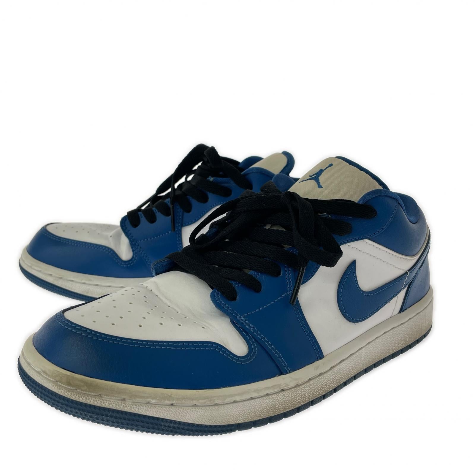 スニーカー WMNS AJ1 Low BLU 28.0cm 28cm (US10 UK9 1/2 EU46) ブルー