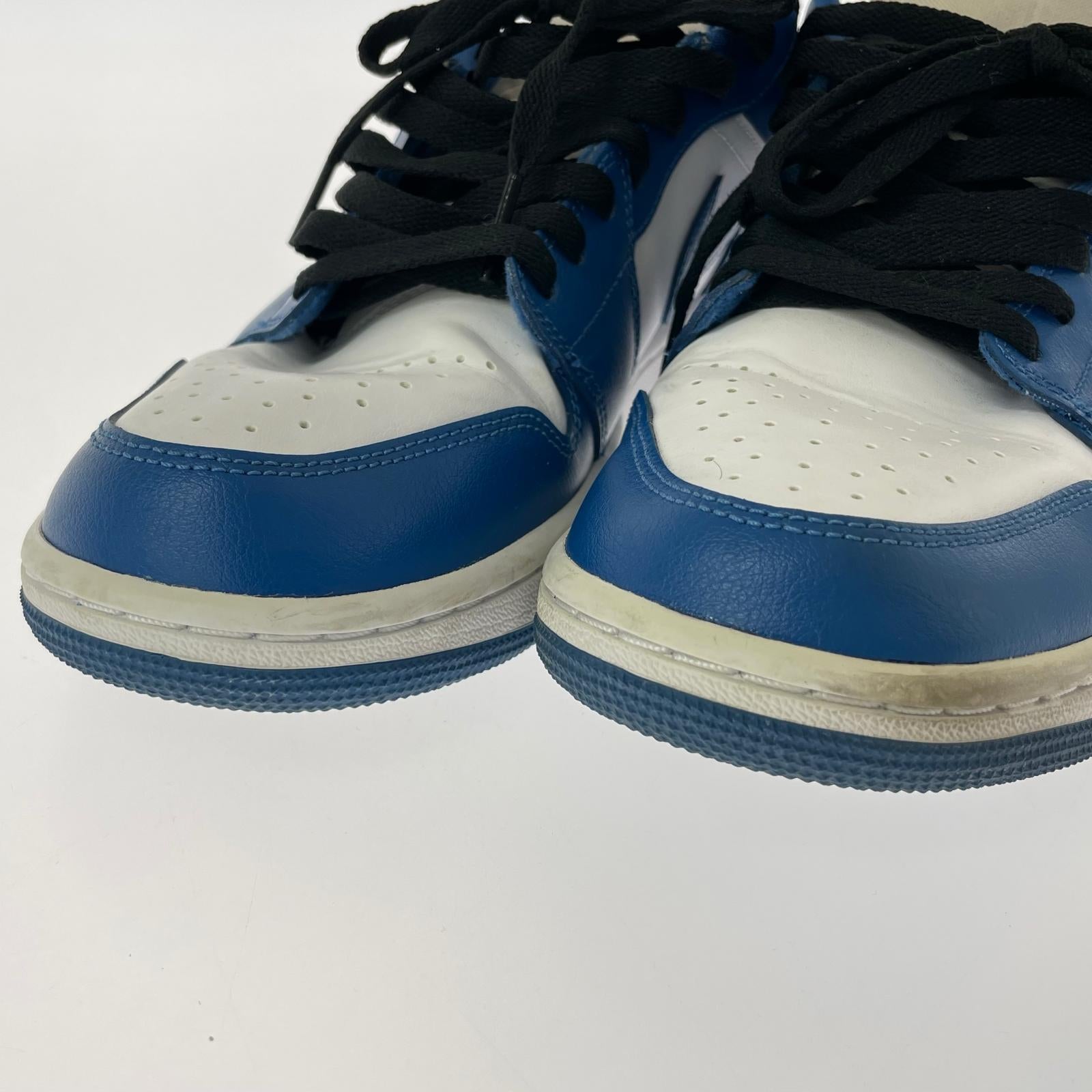 スニーカー WMNS AJ1 Low BLU 28.0cm 28cm (US10 UK9 1/2 EU46) ブルー