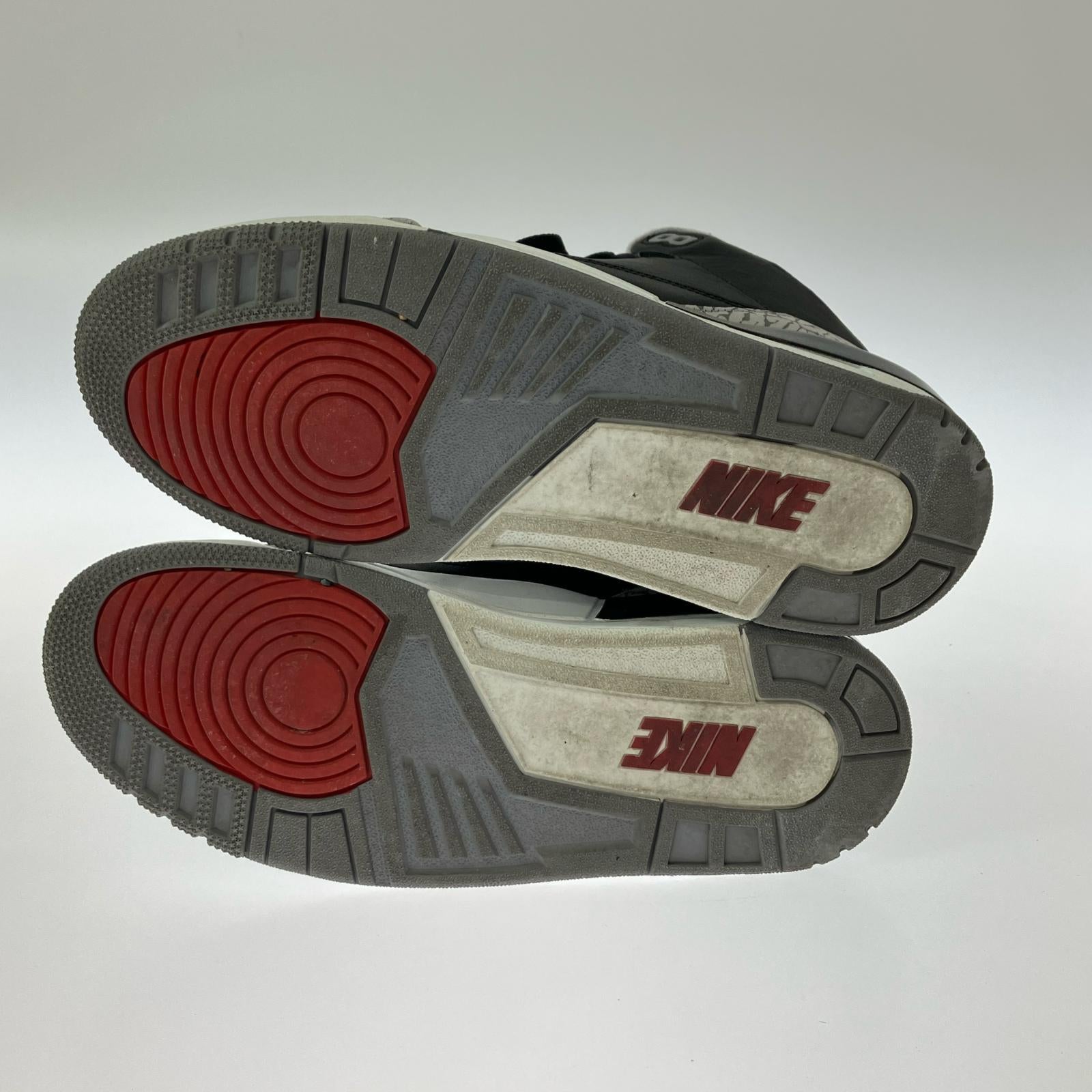 スニーカー AIR JORDAN3 BLACK CEMENT 27.0 DN3707-010 27cm (US9 UK8 1/2 EU44)