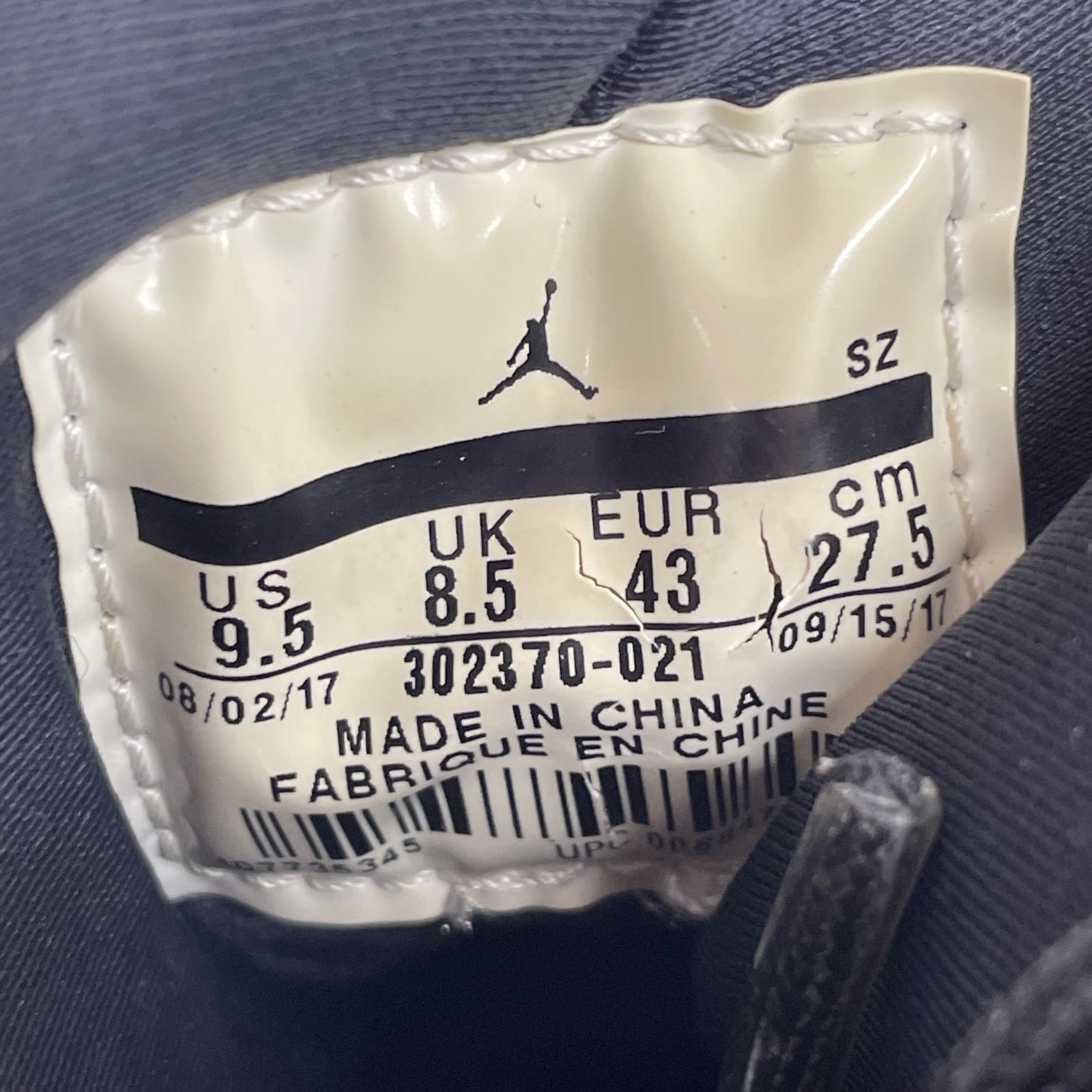 スニーカー AIR JORDAN 9 27.5cm (US9 1/2 UK9 EU45) ブラック