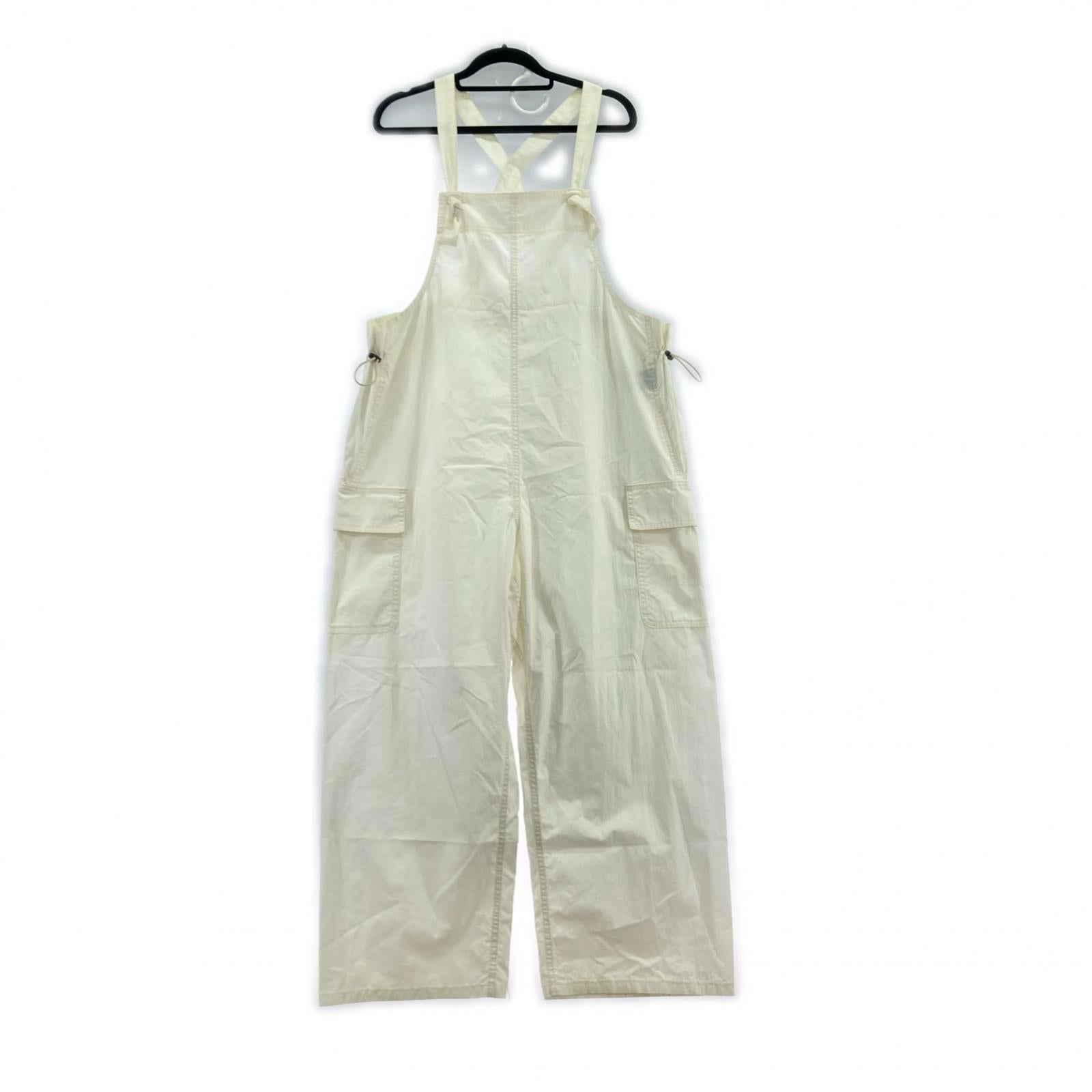 サロペット SALVAGE TROUSERS 白 2 2 ホワイト