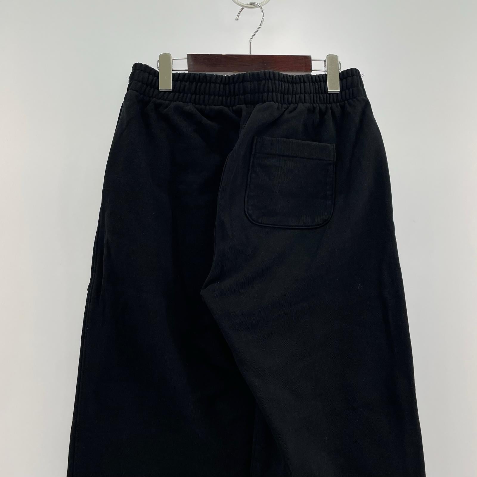 パンツ MARITHE + FRANCOIS GIRBAUD CLASSIC LOGO SWEATPANTS L ブラック L ブラック
