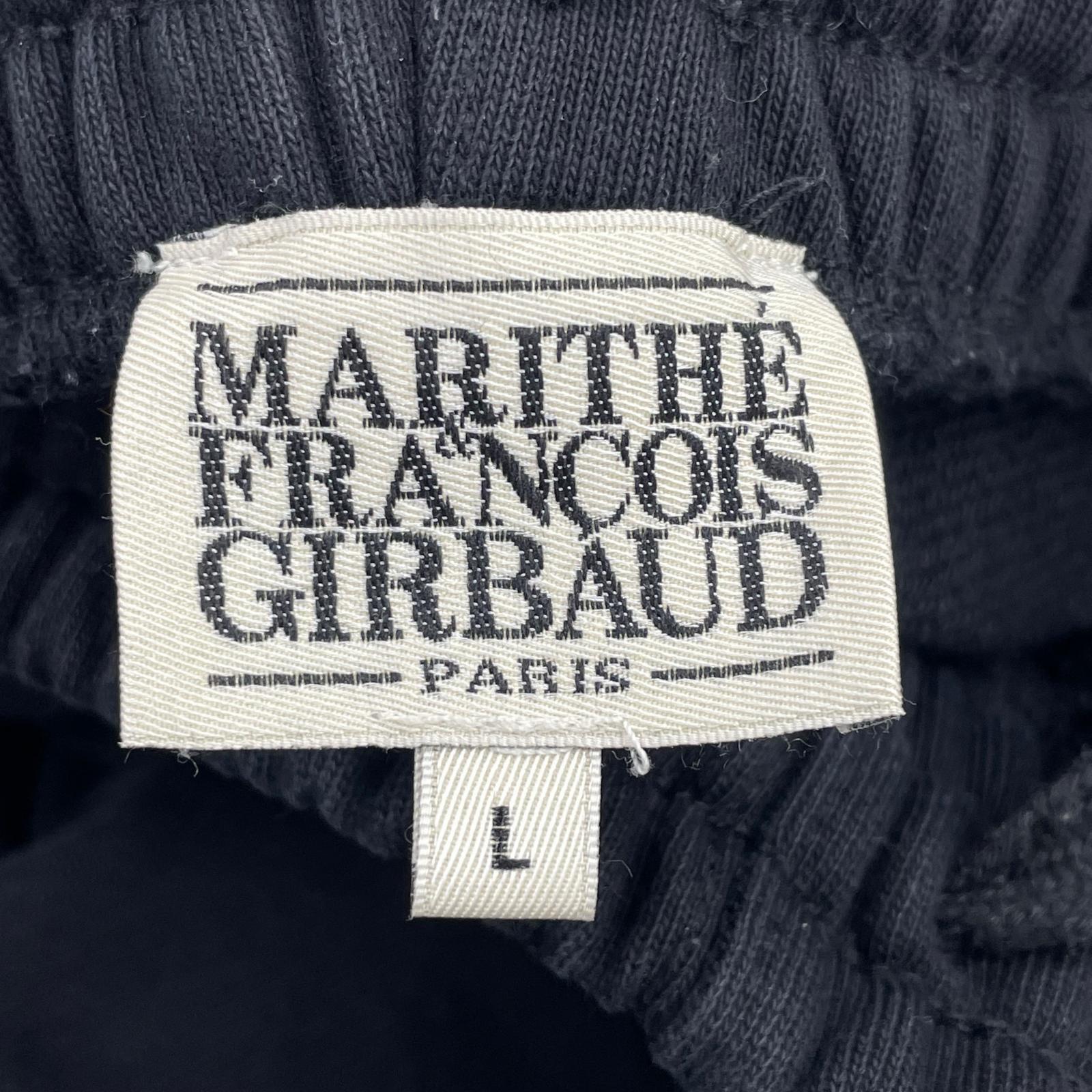 パンツ MARITHE + FRANCOIS GIRBAUD CLASSIC LOGO SWEATPANTS L ブラック L ブラック