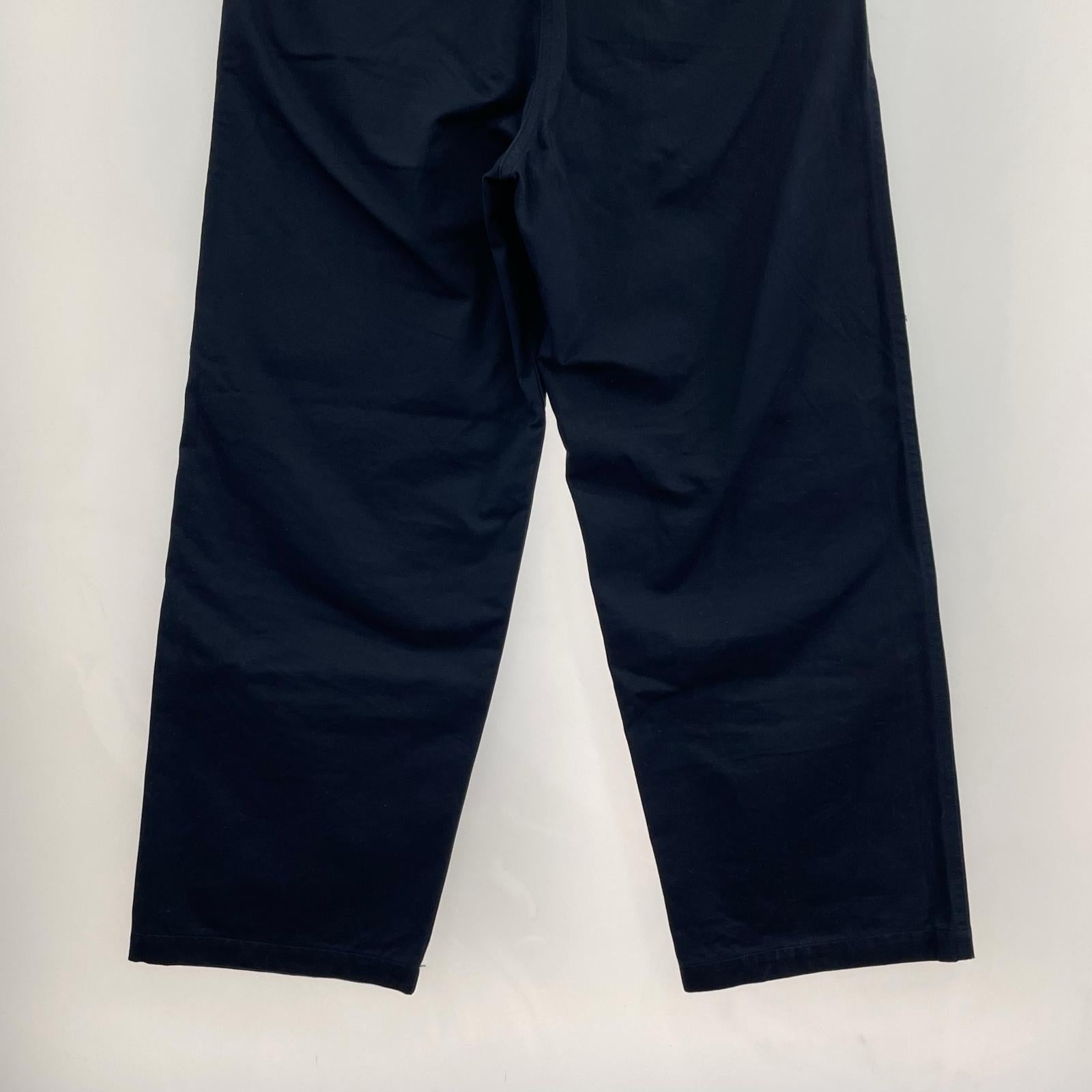パンツ SCYE BASICS San Joaquin Chino サンホアキンチノトラウザー 36 ネイビー 36 ネイビー