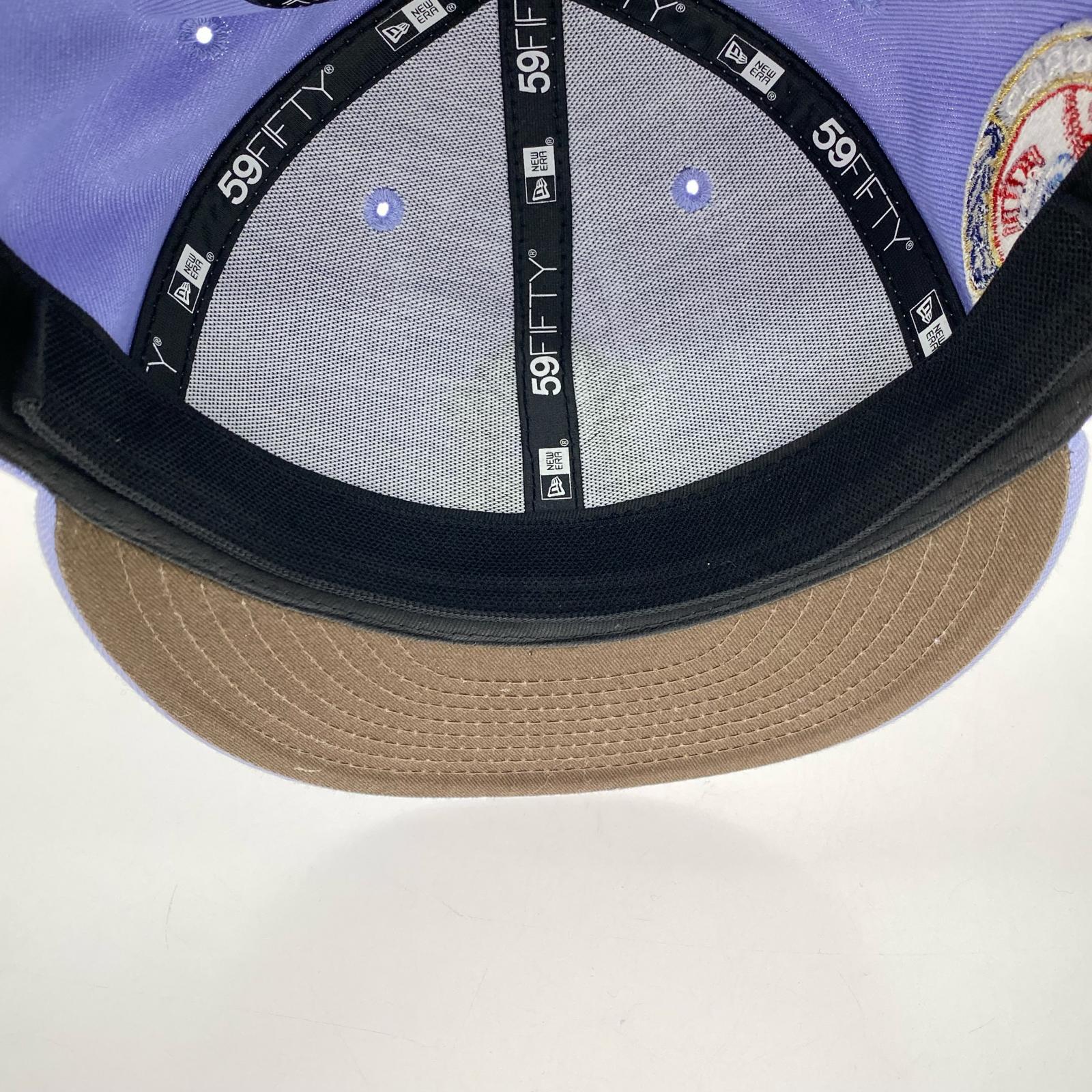 キャップ world series 紫 パープル