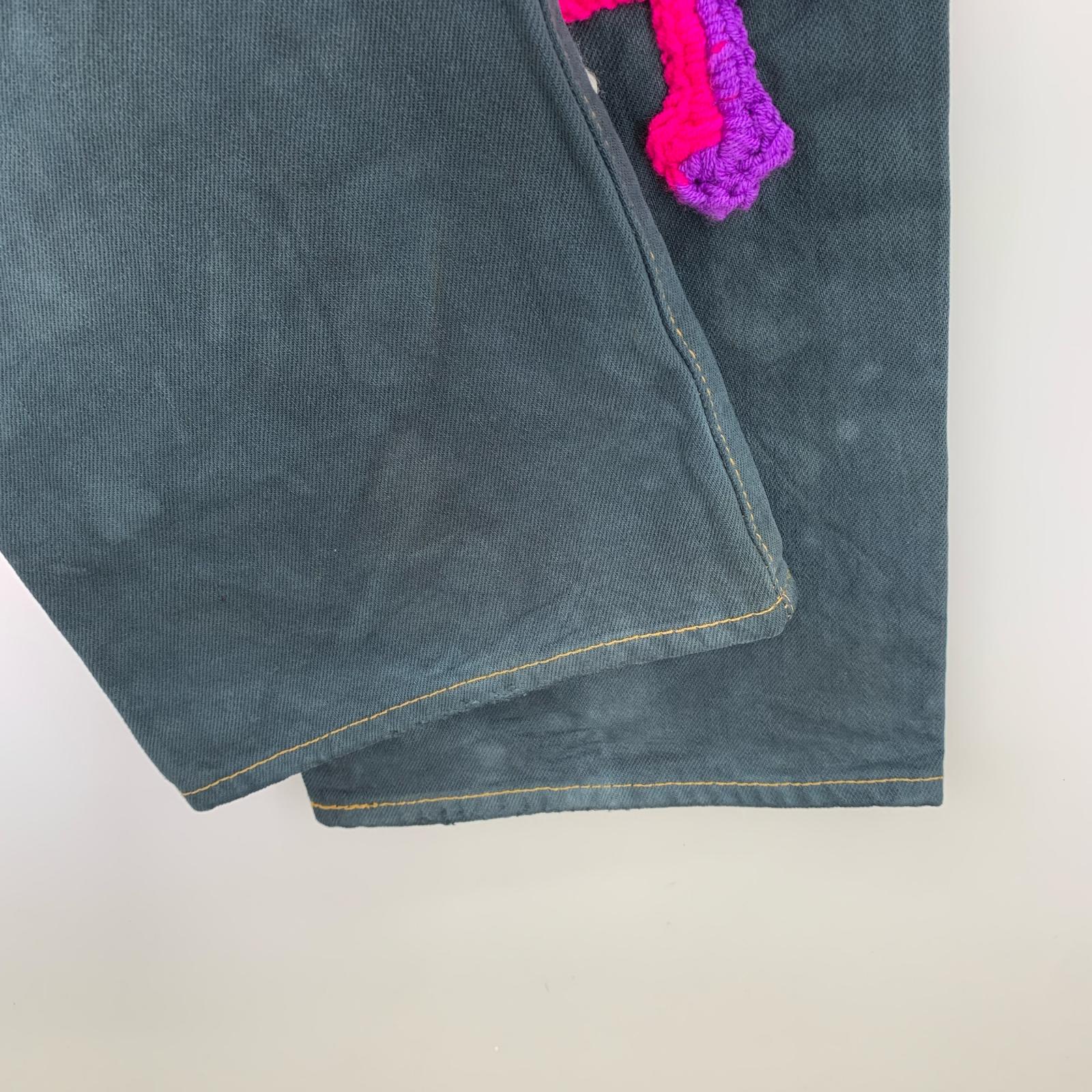 デニムパンツ Y.A.R.N Levi's 501 34 ネイビー