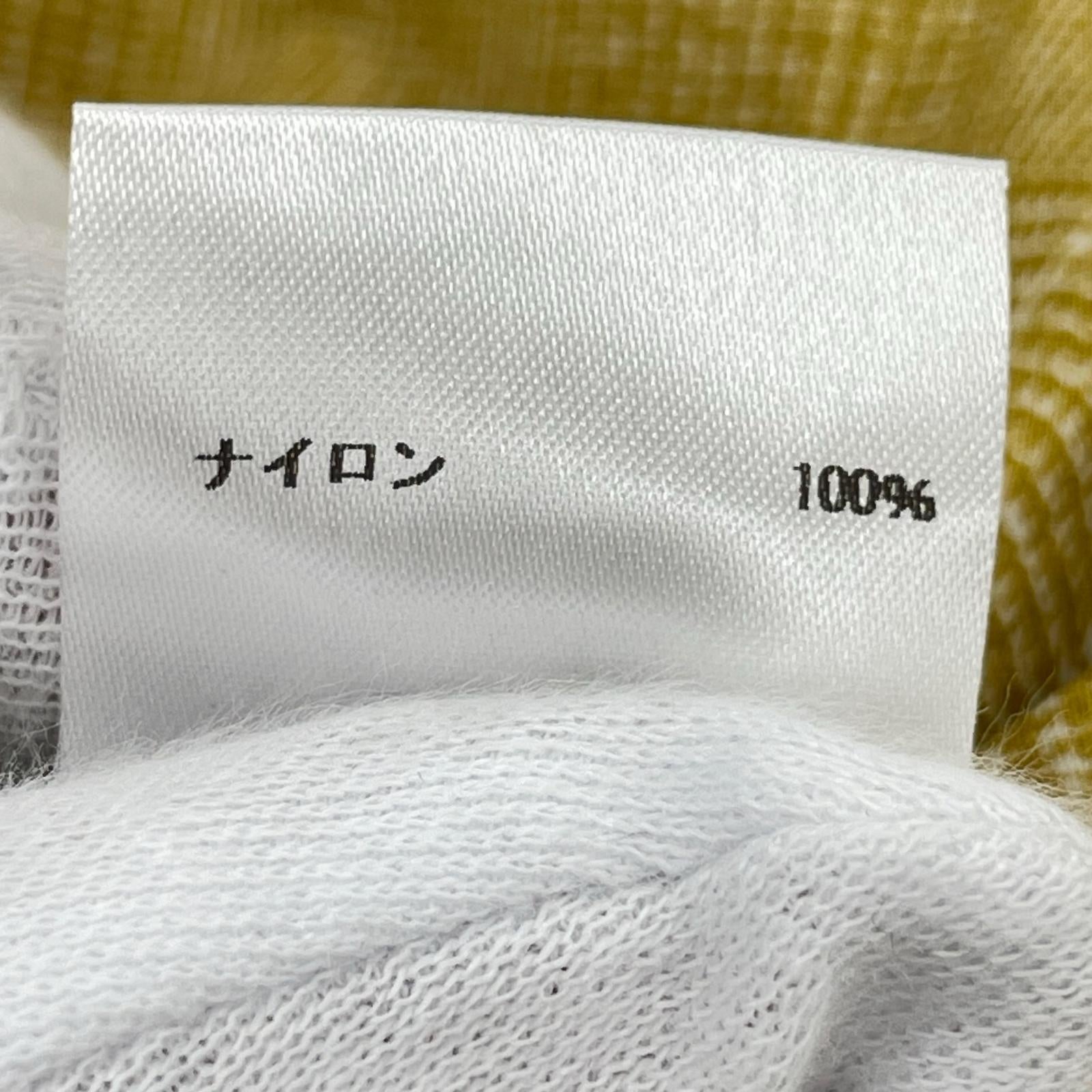 セットアップ DESCENTE PAUSE チェックセットアップ L イエロー