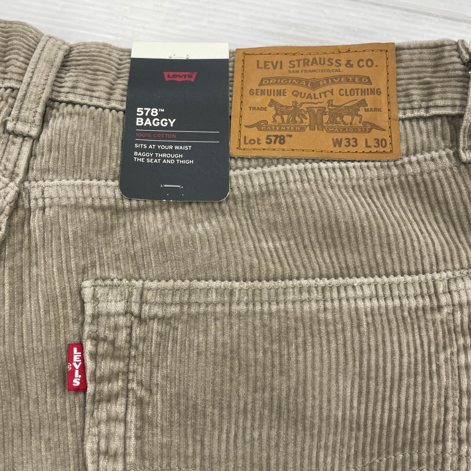 パンツ Levis コーデュロイ パンツ 33 ベージュ