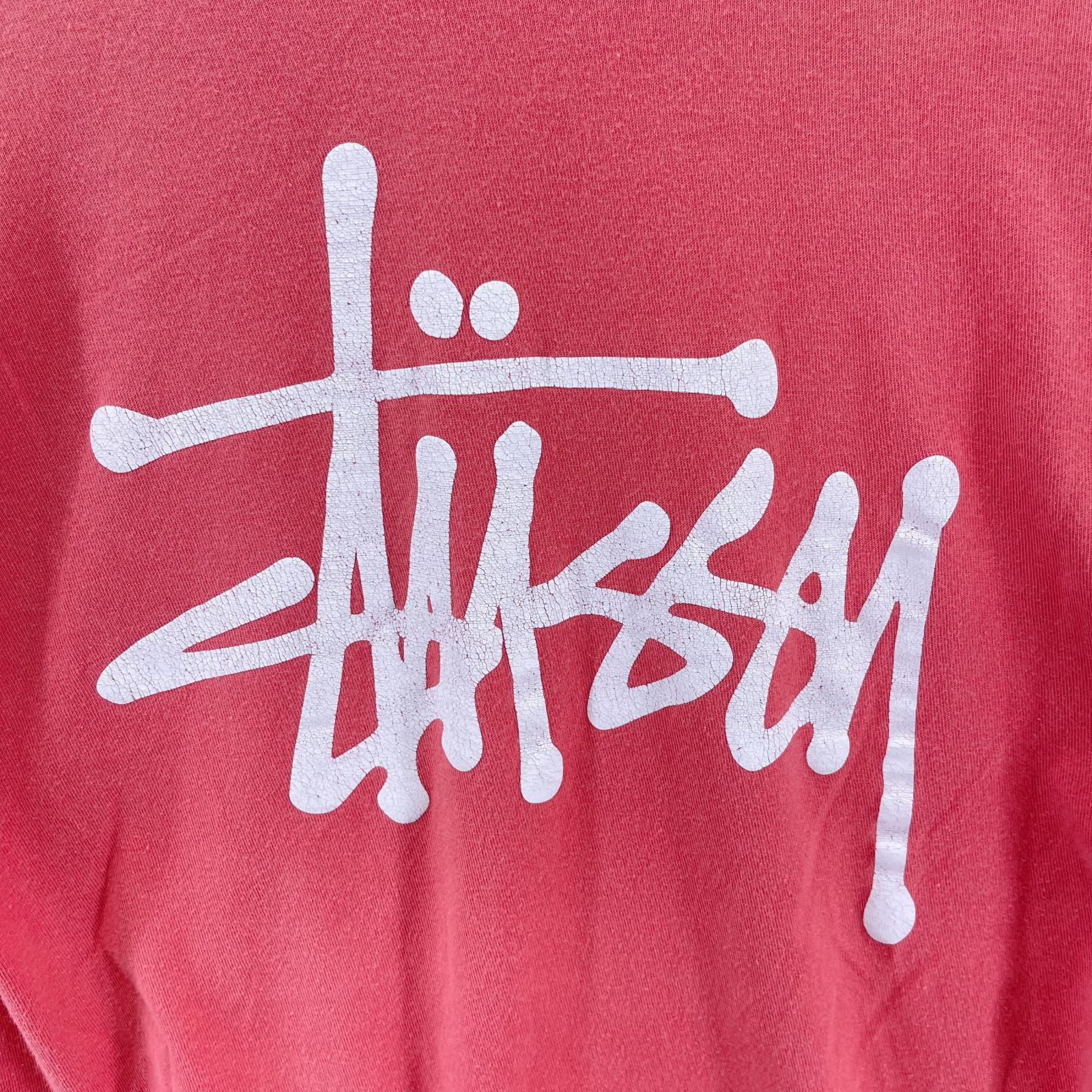 半袖Tシャツ STUSSY 半袖Tシャツ・カットソー M ピンク