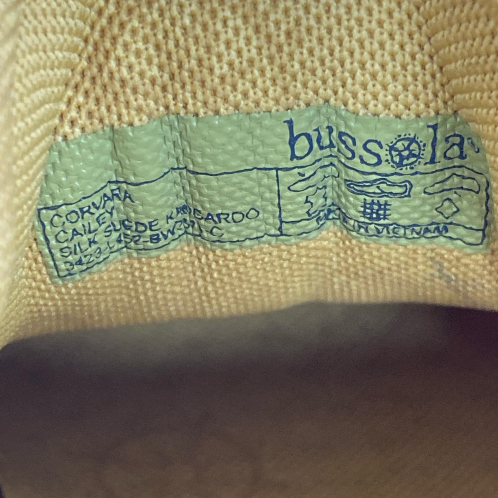 シューズ bussola CORVARA カンガルーレザースエードシューズ BG