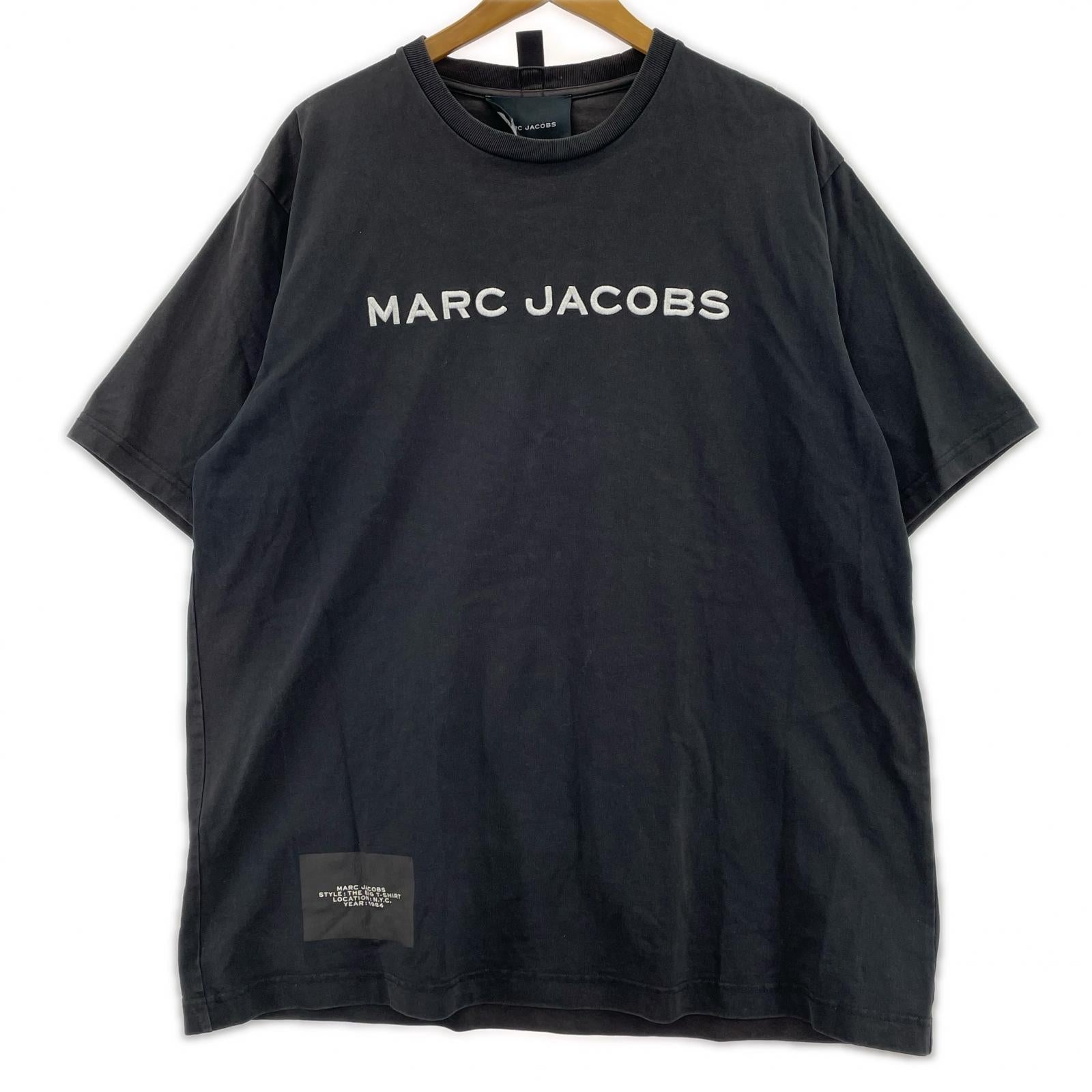 半袖Tシャツ ロゴ刺繍カットソー BLK ブラック