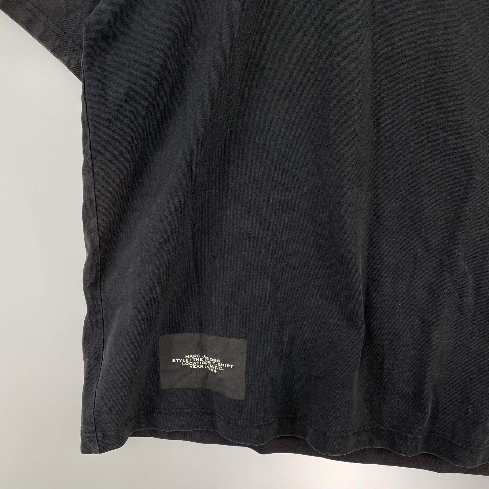 半袖Tシャツ ロゴ刺繍カットソー BLK ブラック