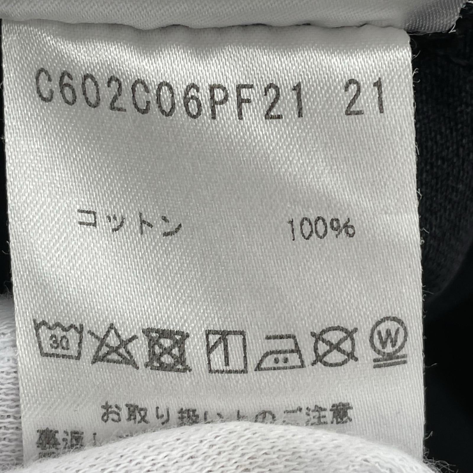 半袖Tシャツ ロゴ刺繍カットソー BLK ブラック