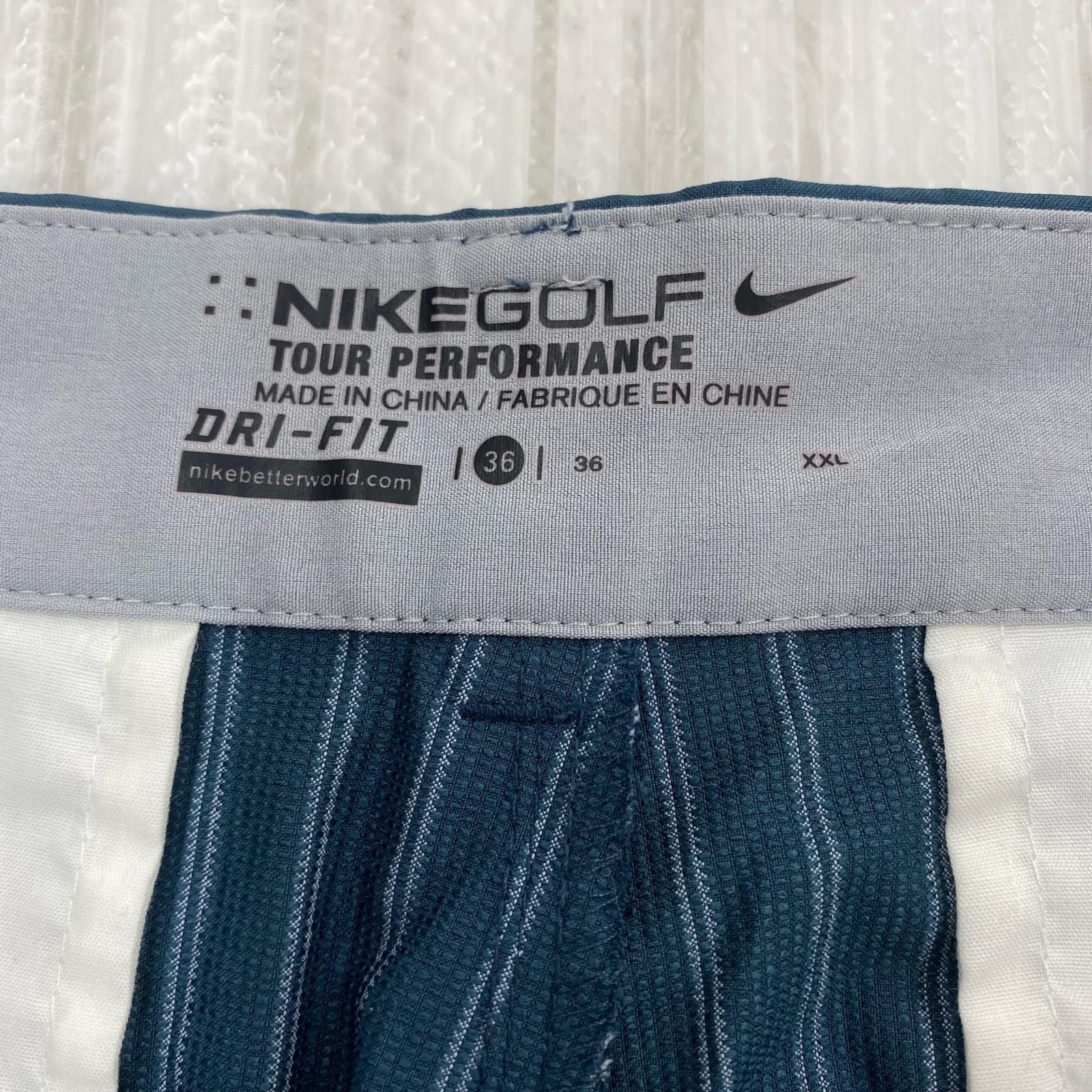パンツ NIKEGOLF ストライプ DRI-FIT ブルー 36 ブルー