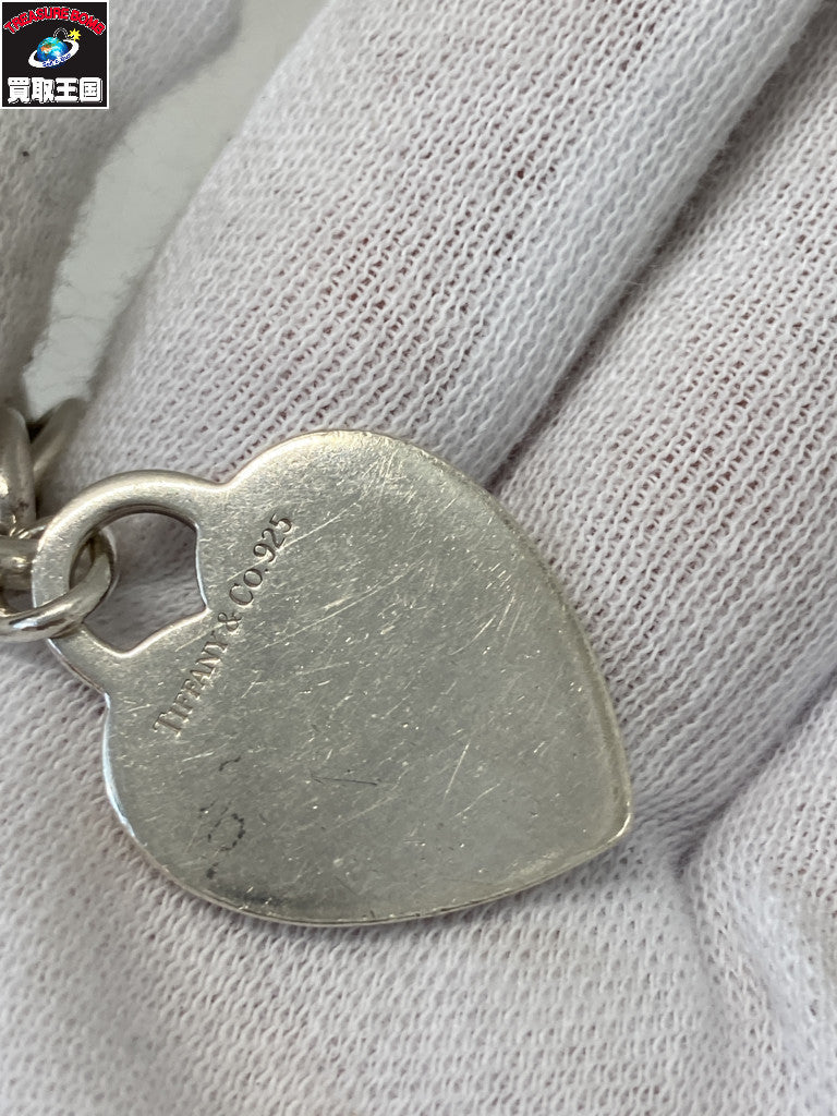 Tiffany&Co. ハートタグブレスレット SV925