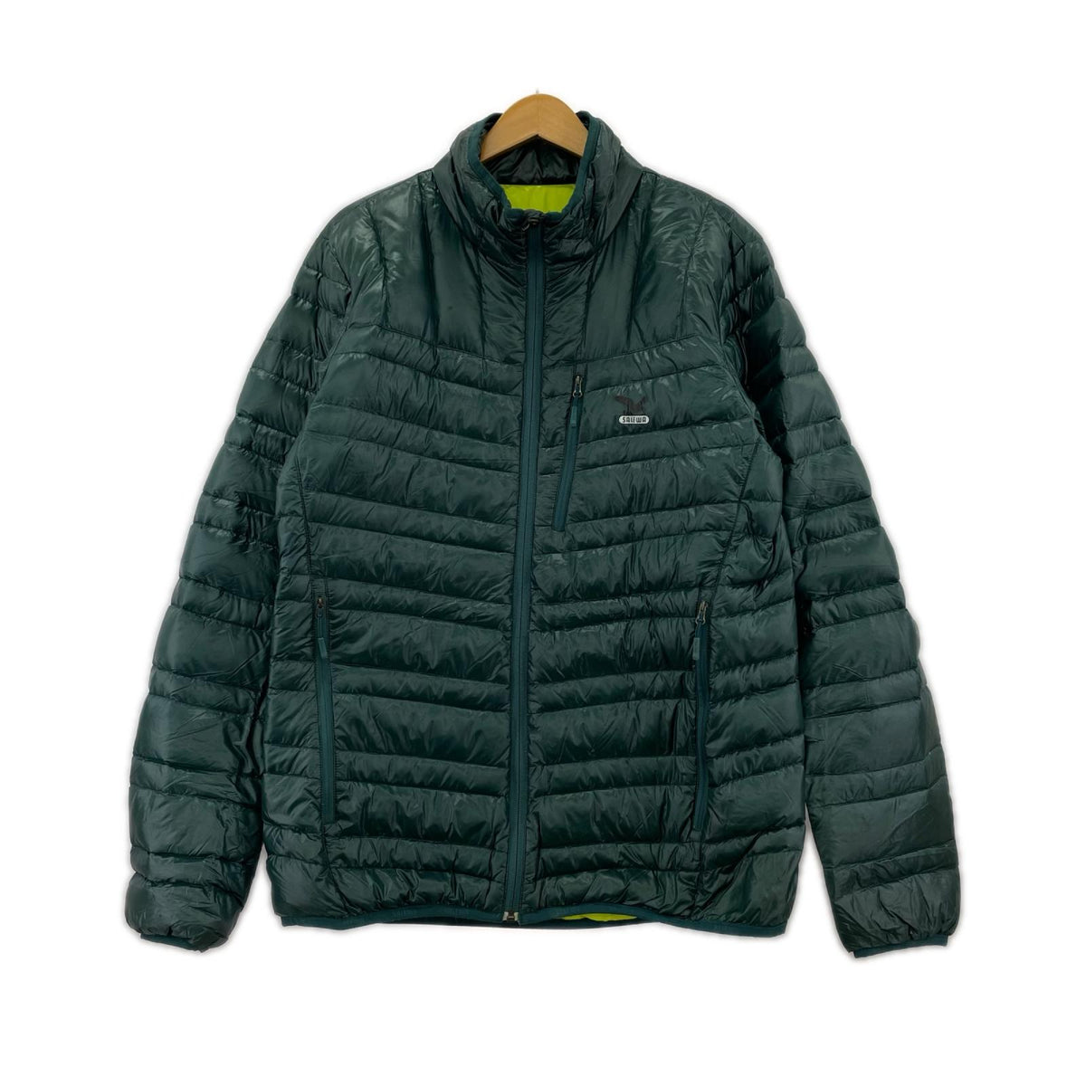 ダウンジャケット salewa light down jacket L GRN L グリーン