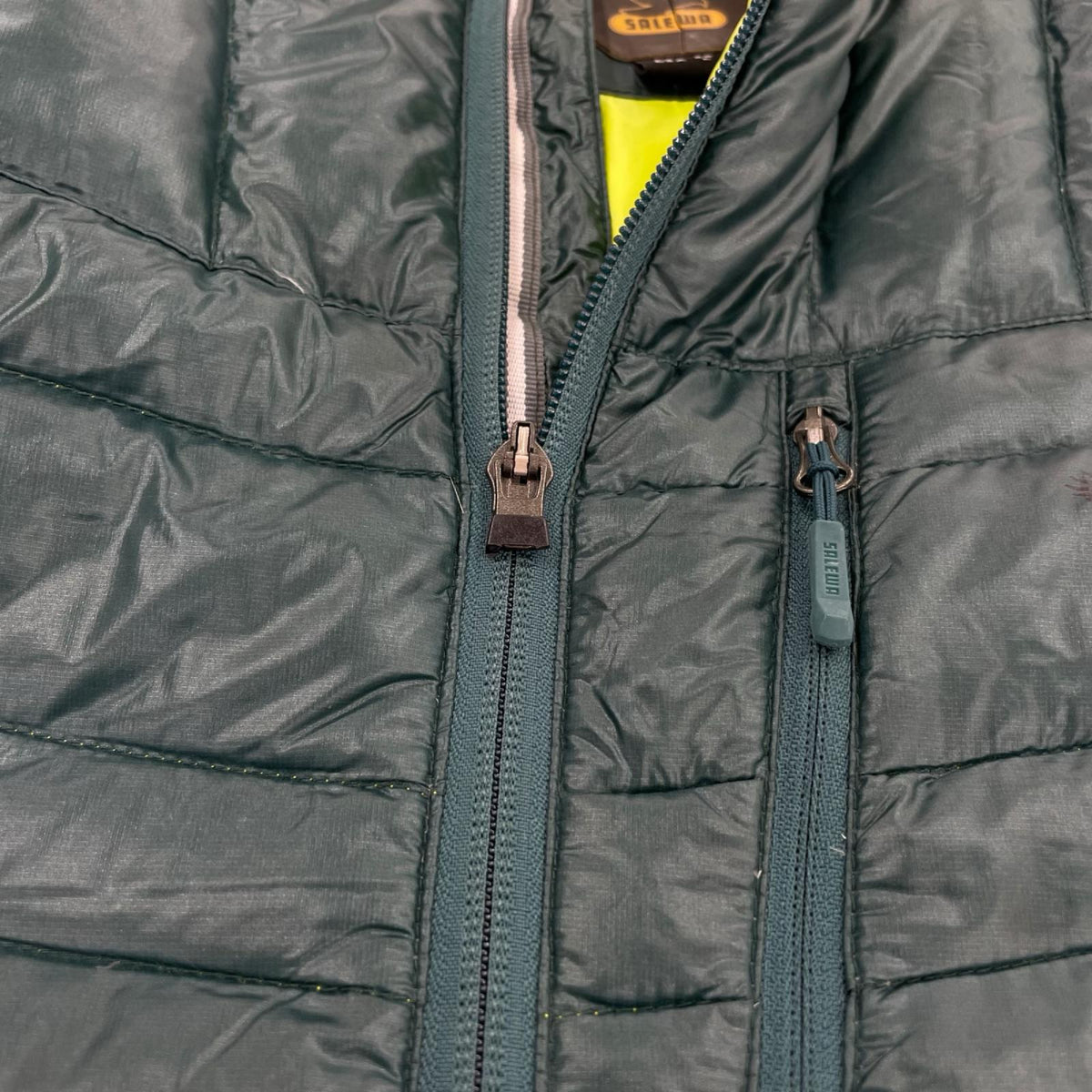 ダウンジャケット salewa light down jacket L GRN L グリーン