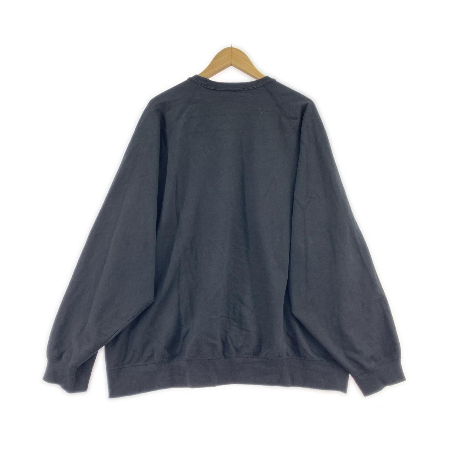 スウェット Hard Terry Crew Neck Sweat S ブラック