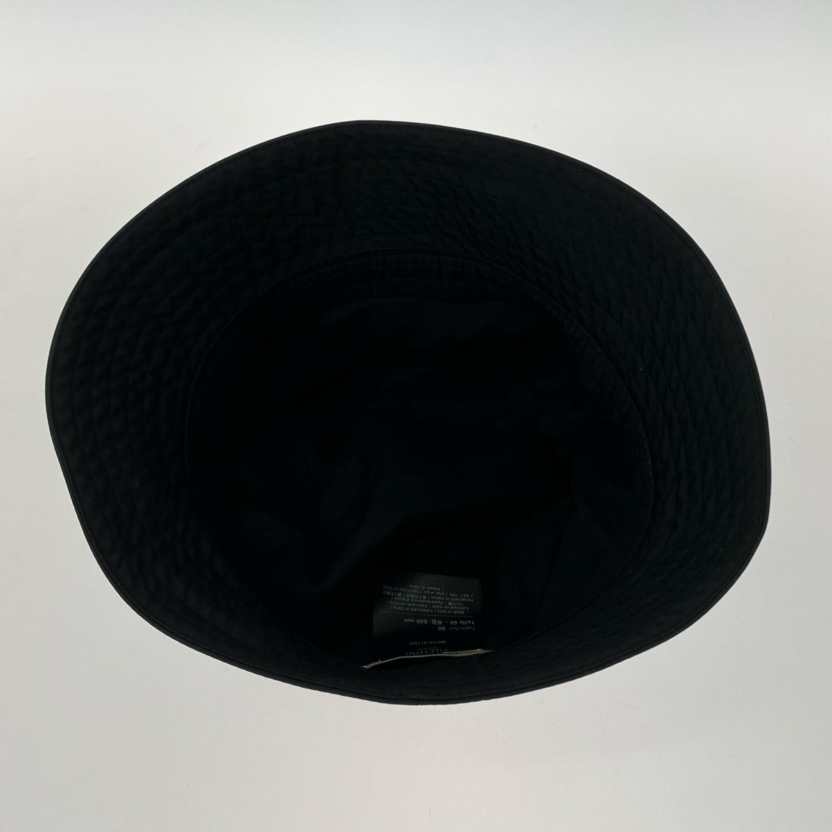 ハット Embroidered V Logo Bucket Hat BLACK ブラック