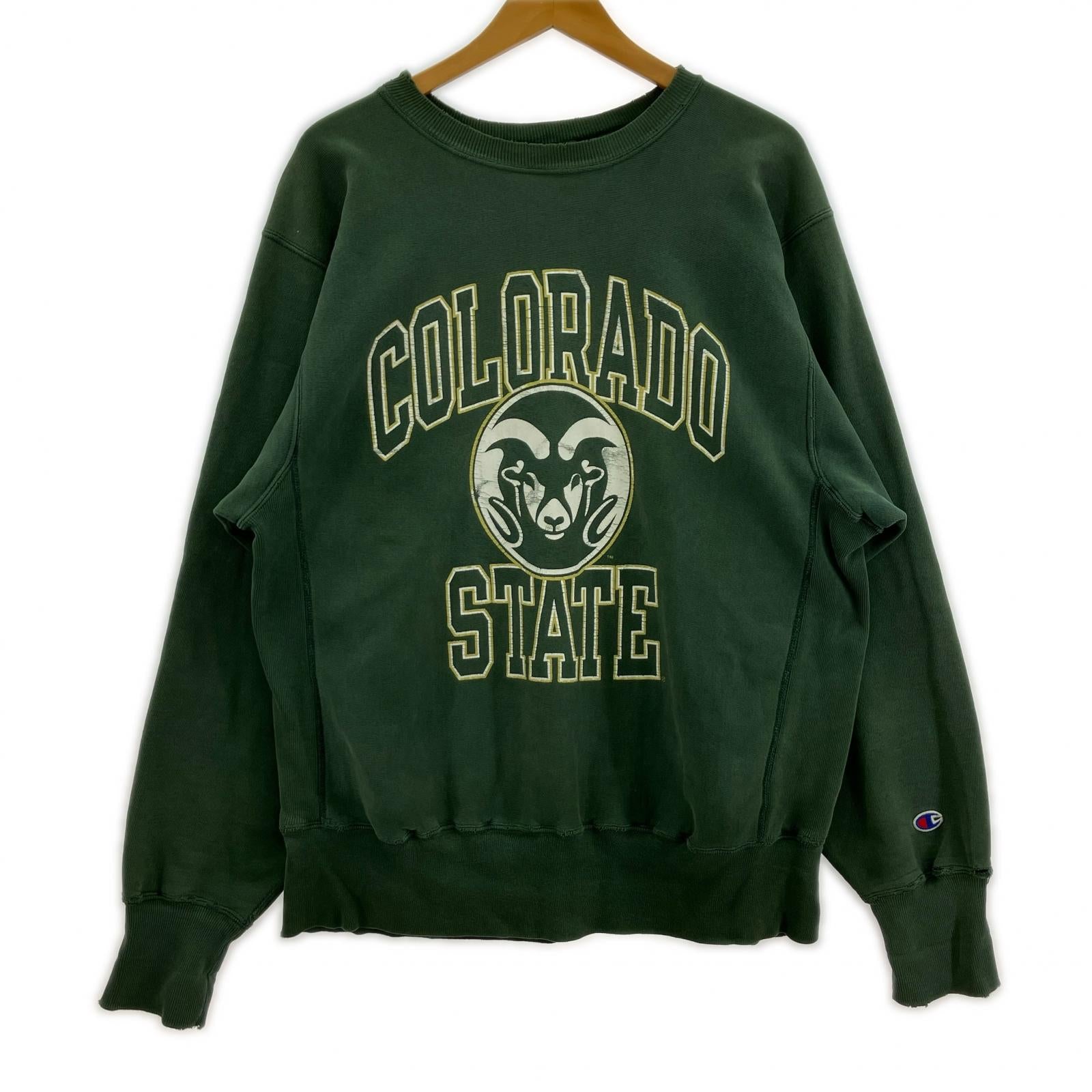 スウェット 90s REVERSE WEAVE colorado L