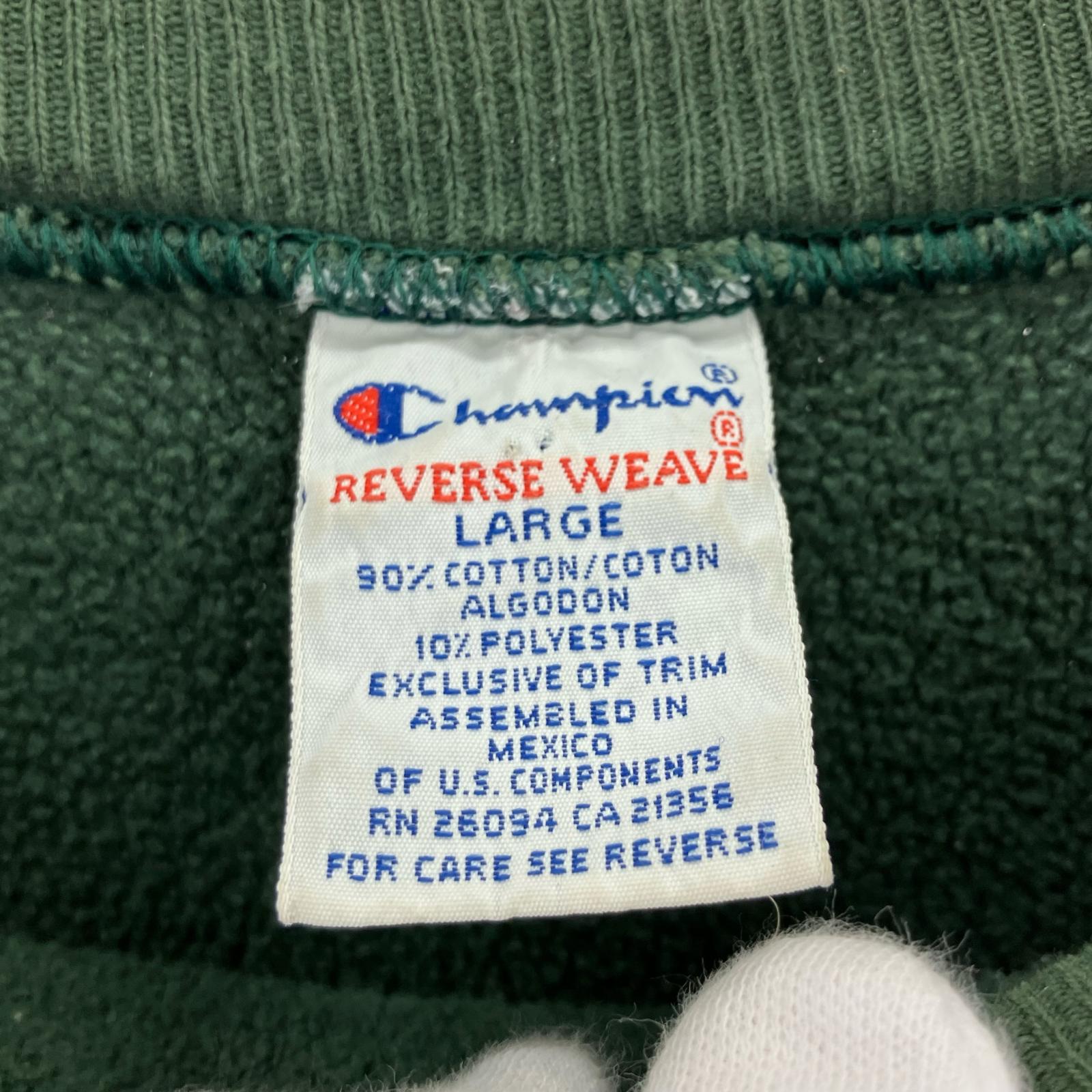 スウェット 90s REVERSE WEAVE colorado L