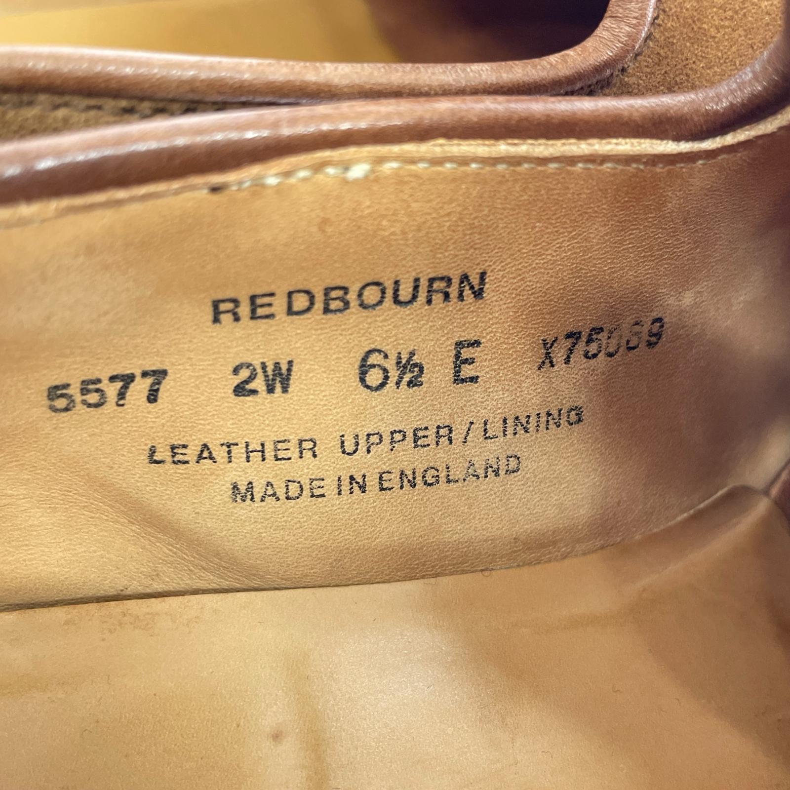 シューズ xBEAMS F REDBOURN ブラウン