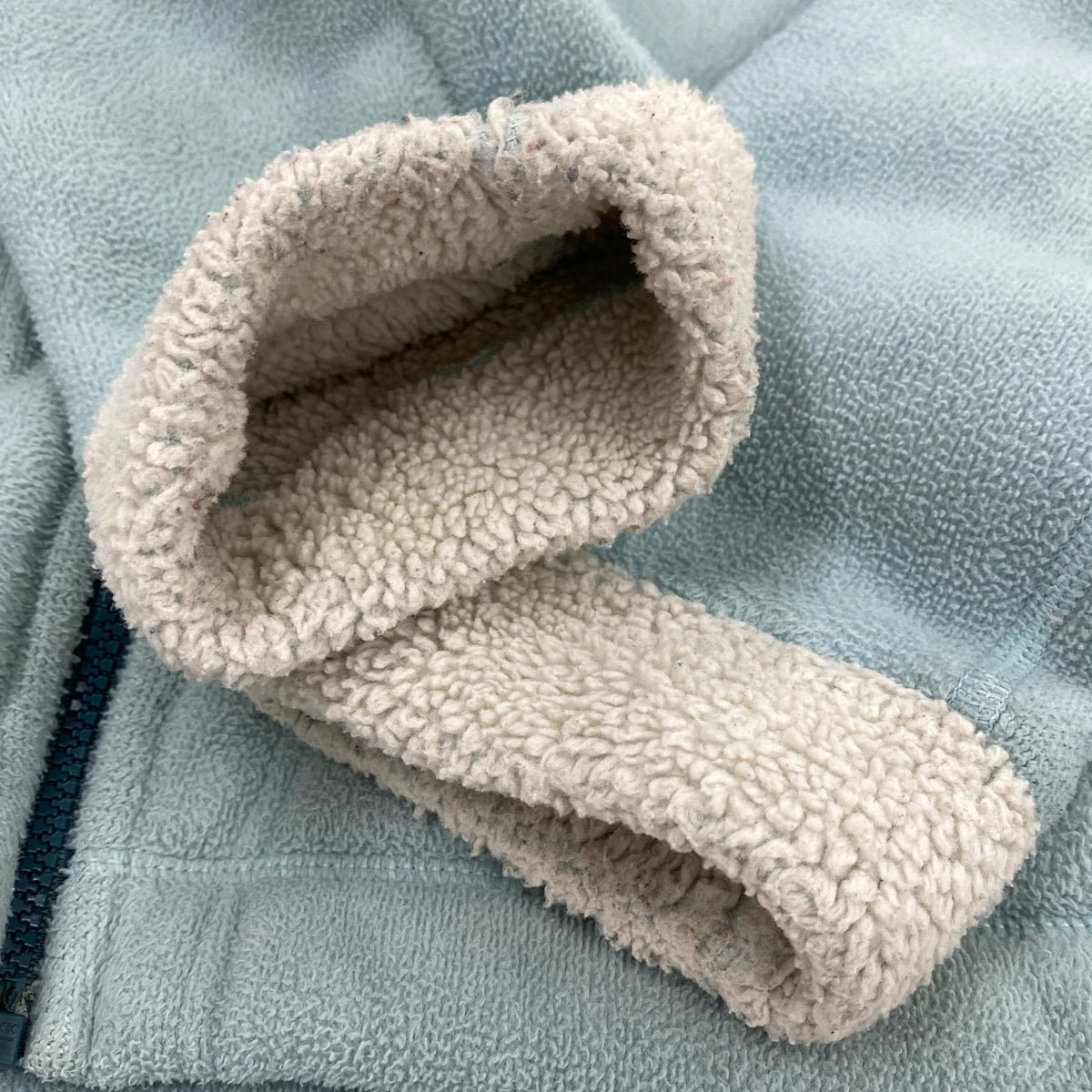 ジャケット BOA FLEECE ZIP UP LIGHT BLUE S ブルー