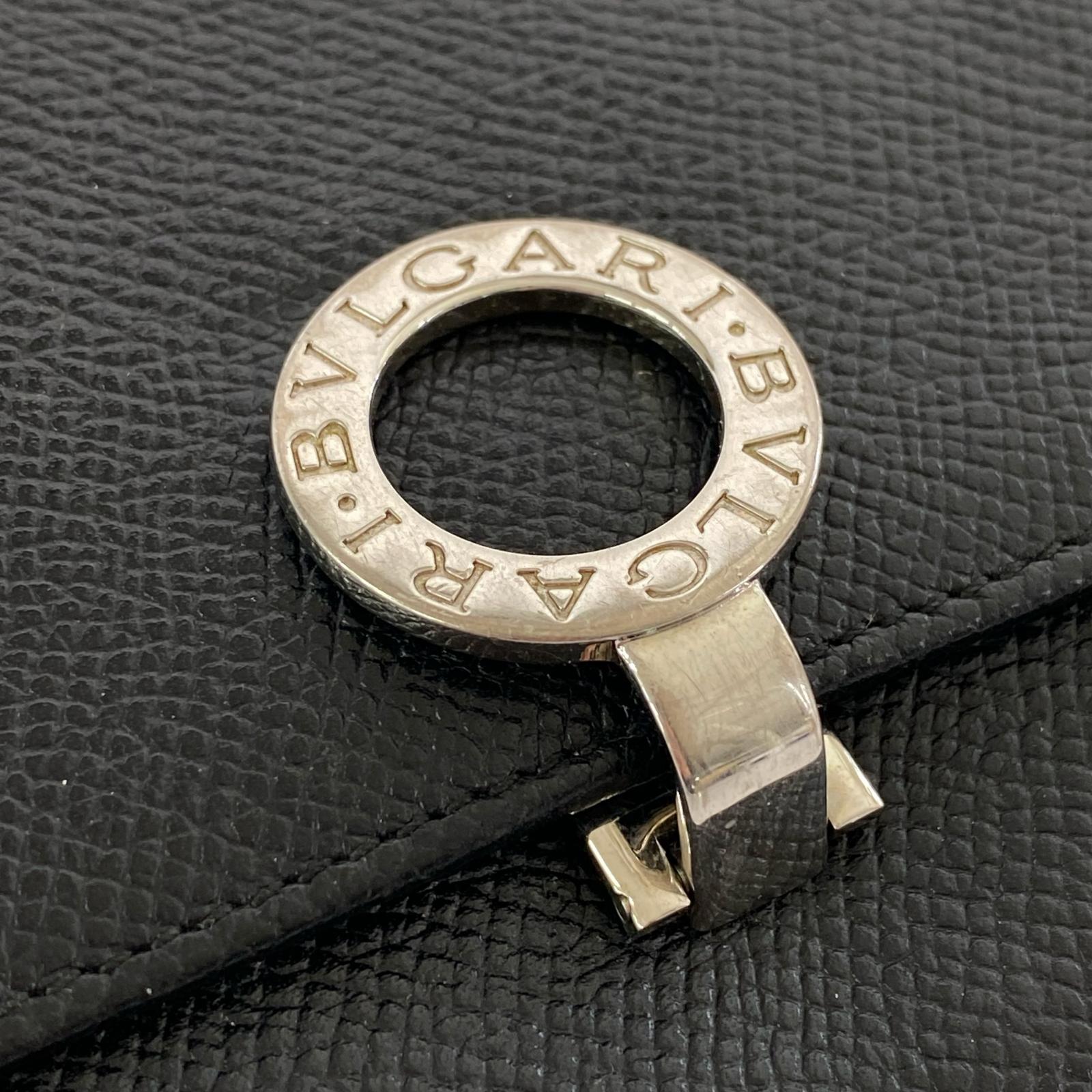 BVLGARI クリップ式長財布