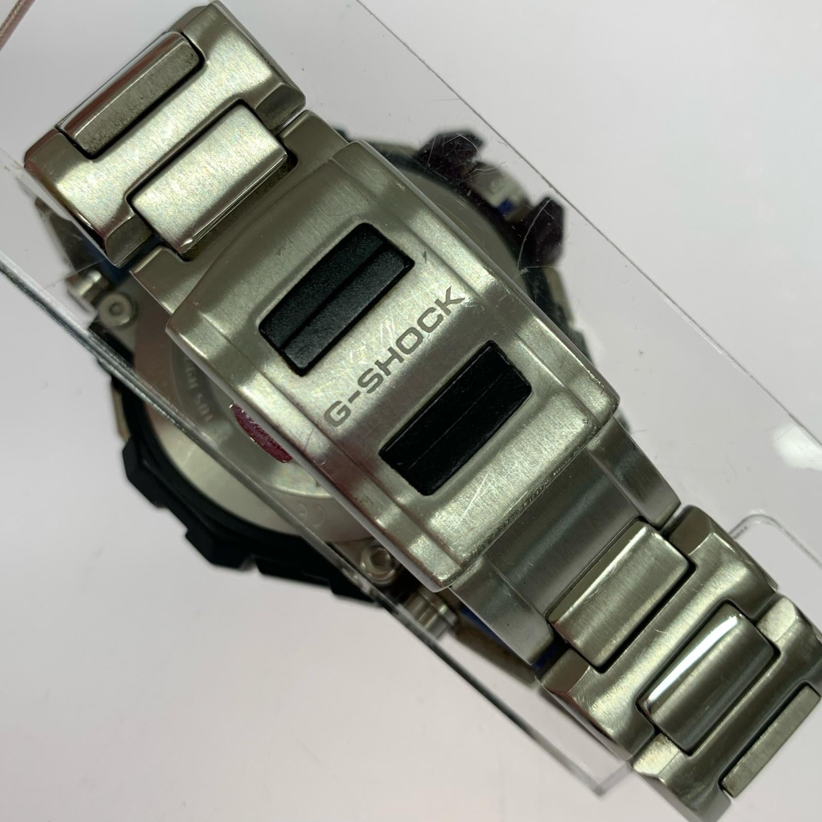 腕時計 MTG-G1000 GPSハイブリッド電波ソーラー シルバー