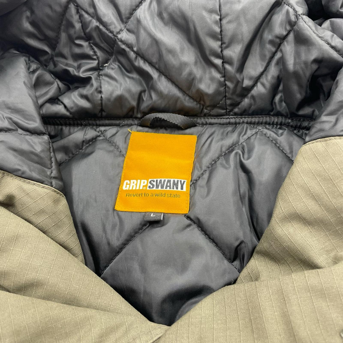 ジャケット GRIP SWANY ファイアプルーフ アノラックジャケット カーキ(L) L カーキ