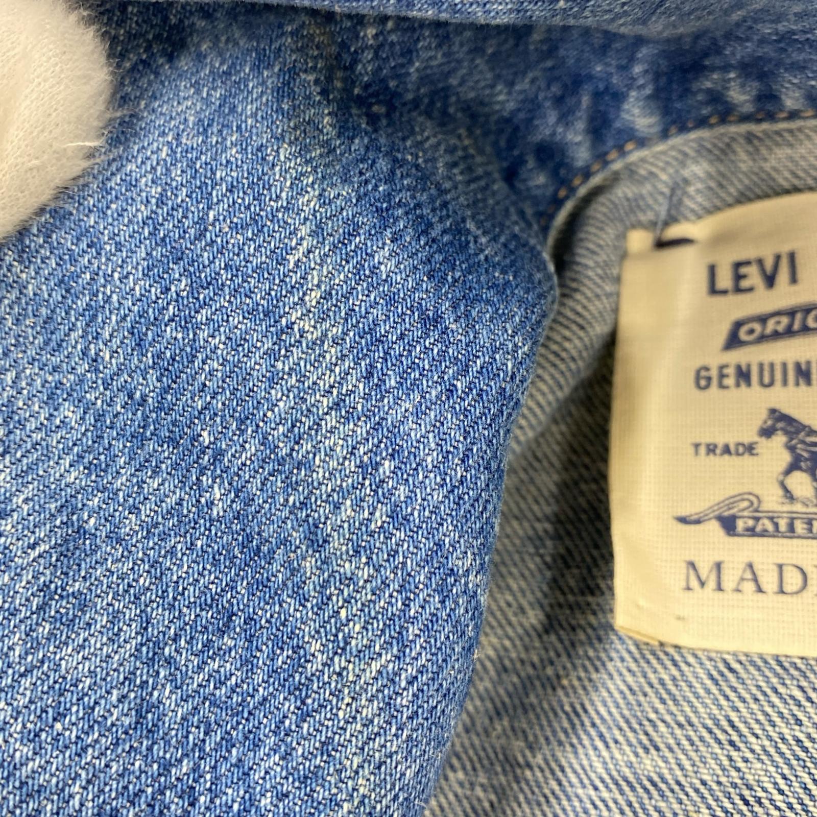 デニムジャケット levi's made&crafted インディゴ デニムジャケット S