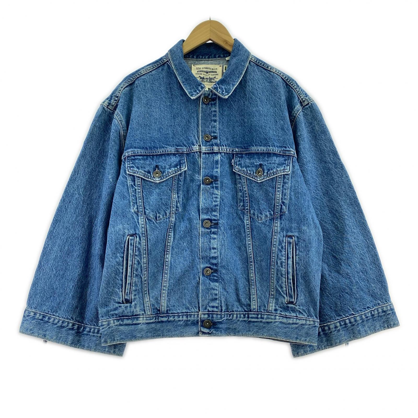 デニムジャケット levi's made&crafted インディゴ デニムジャケット S