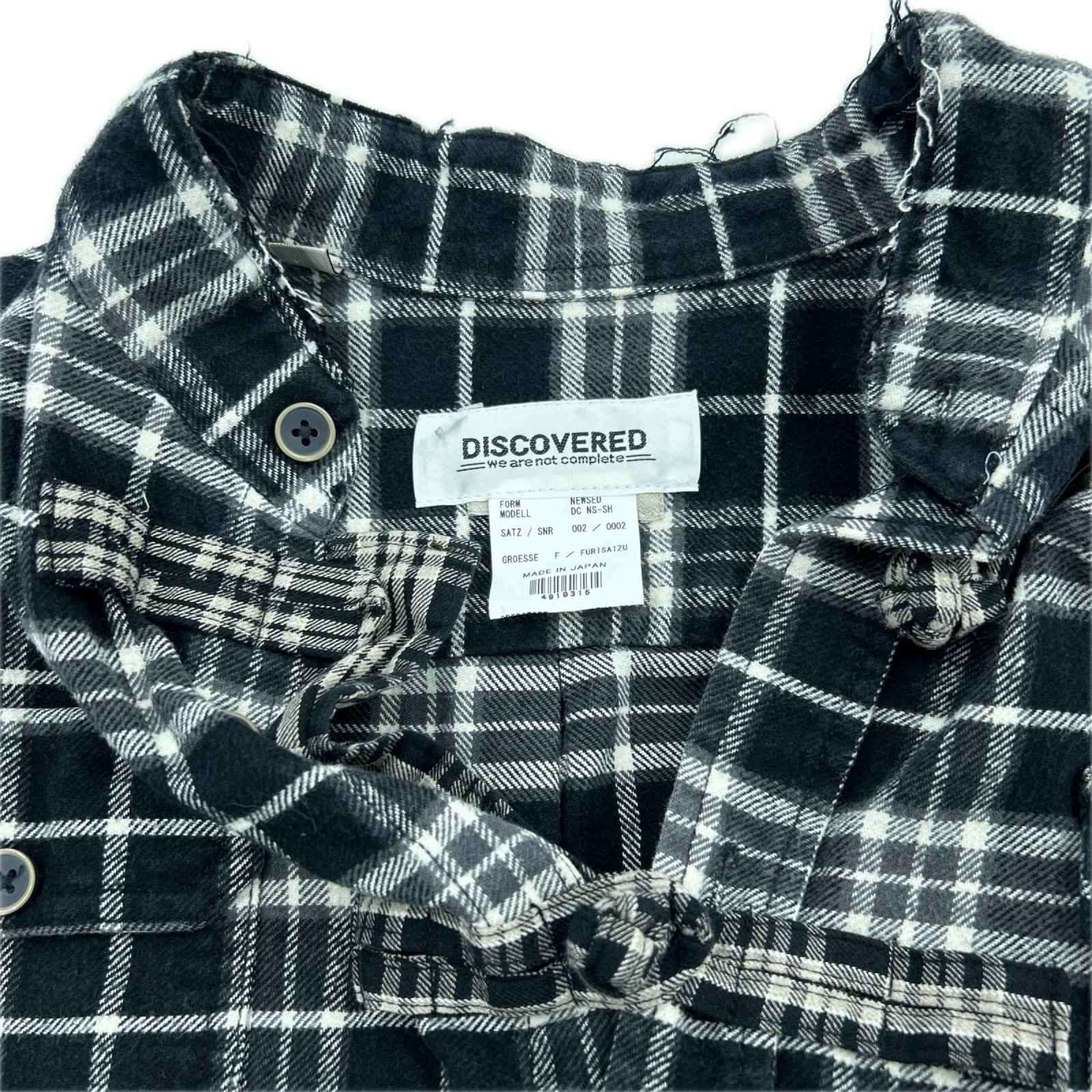 長袖シャツ DC NS-SH F 再構築 シャツ グレー L グレー