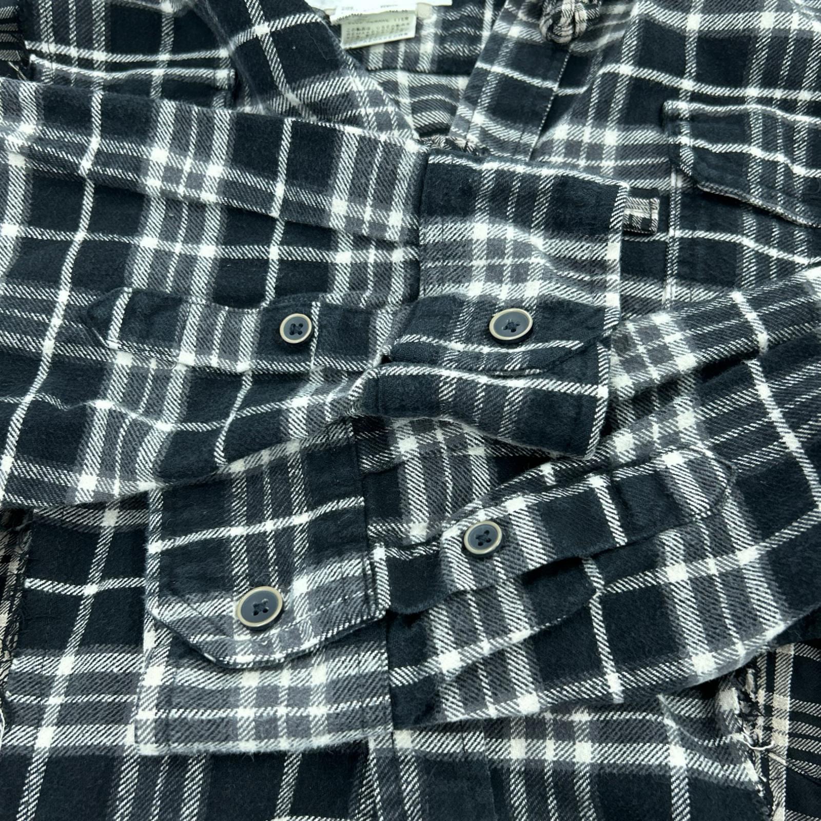 長袖シャツ DC NS-SH F 再構築 シャツ グレー L グレー