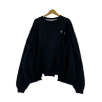 スウェット Champion 再構築 スウェット 黒 ブラック