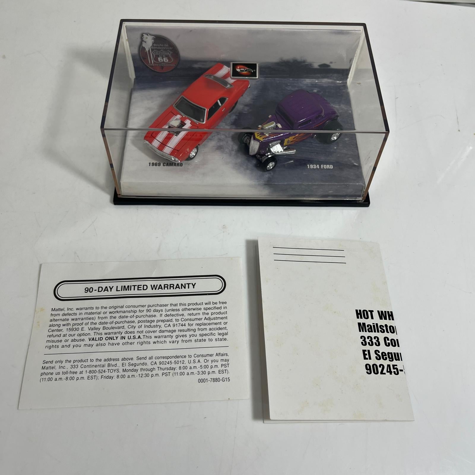 Hot WHeels 1969 CAMARO& 1934 FORD 1969 CAMARO& 1934 FORD Hot WHeels ミニカーその他